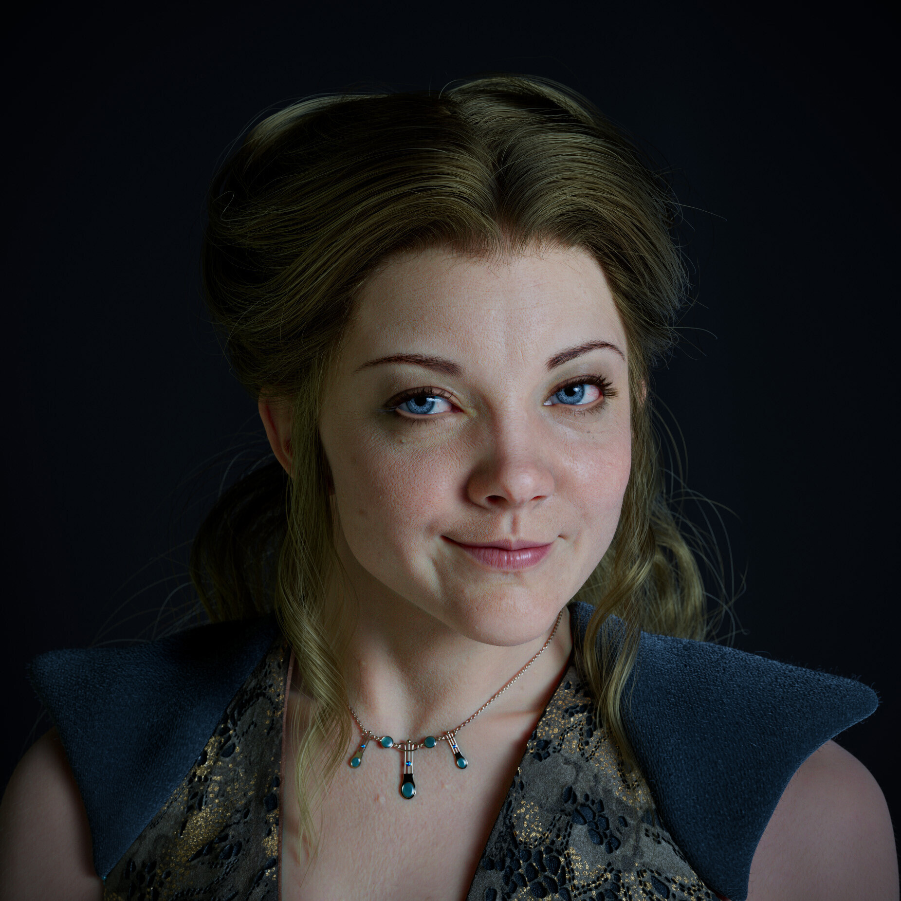 Natalie Dormer Beautiful Blue Eyes Wallpapers