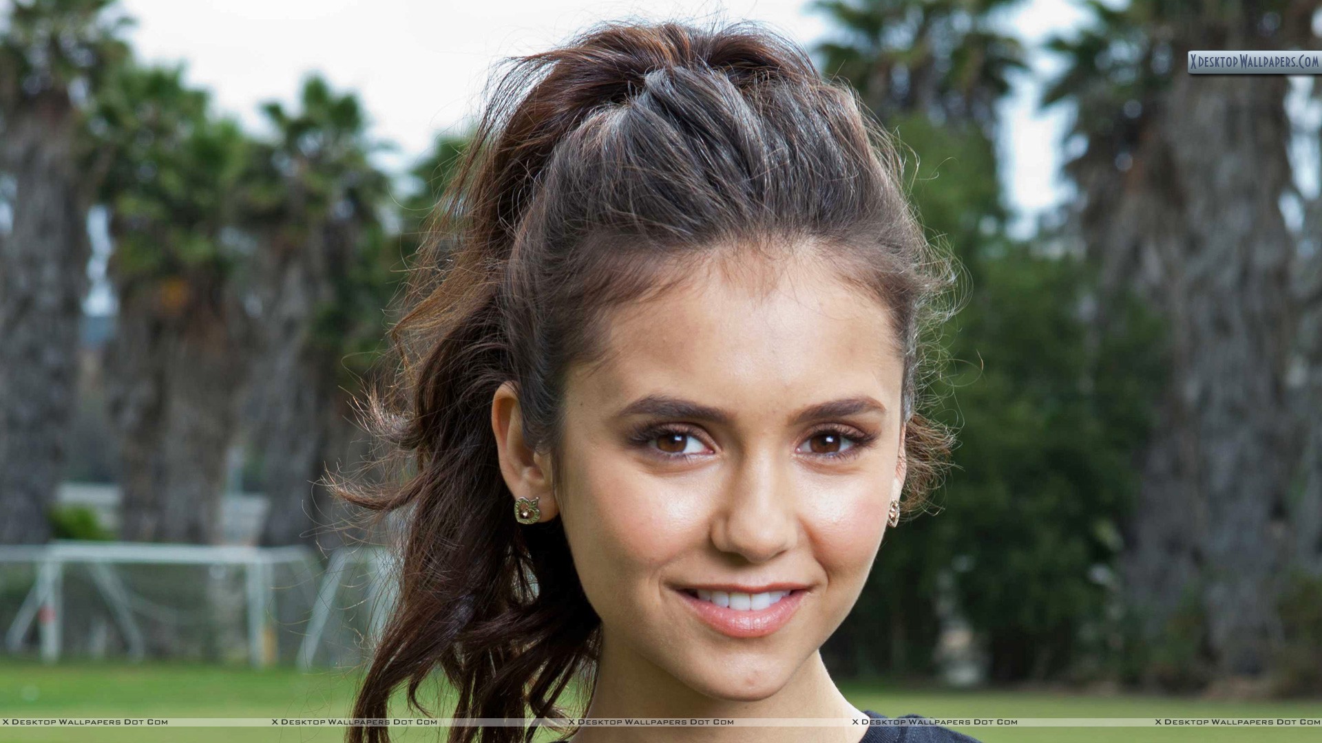 Nina Dobrev Smile Wallpapers