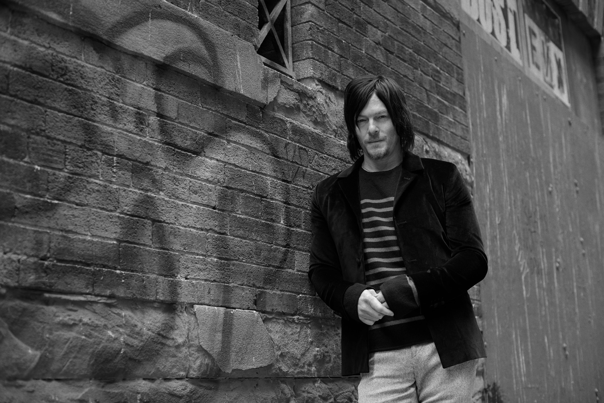 Norman Reedus Monochrome Wallpapers