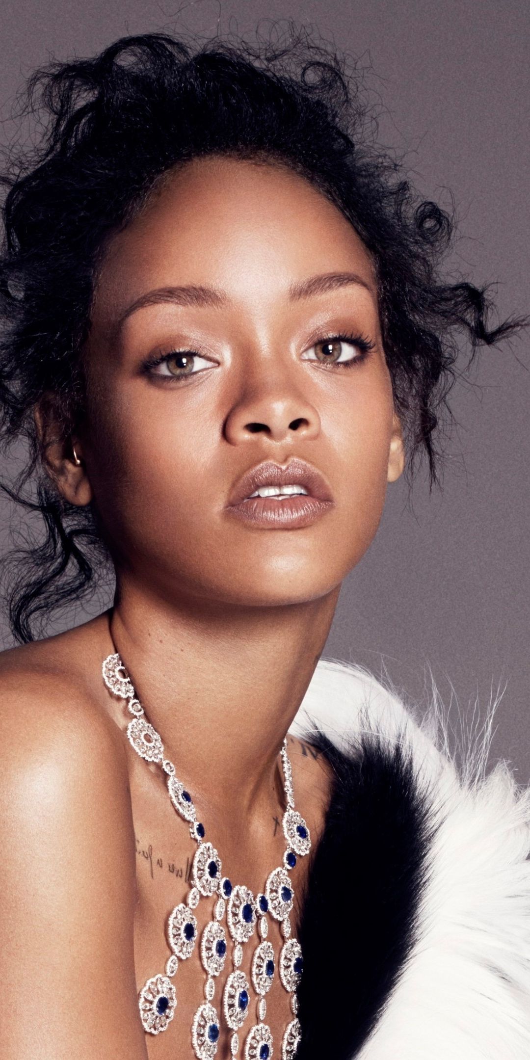 rihanna, face, singer Wallpapers