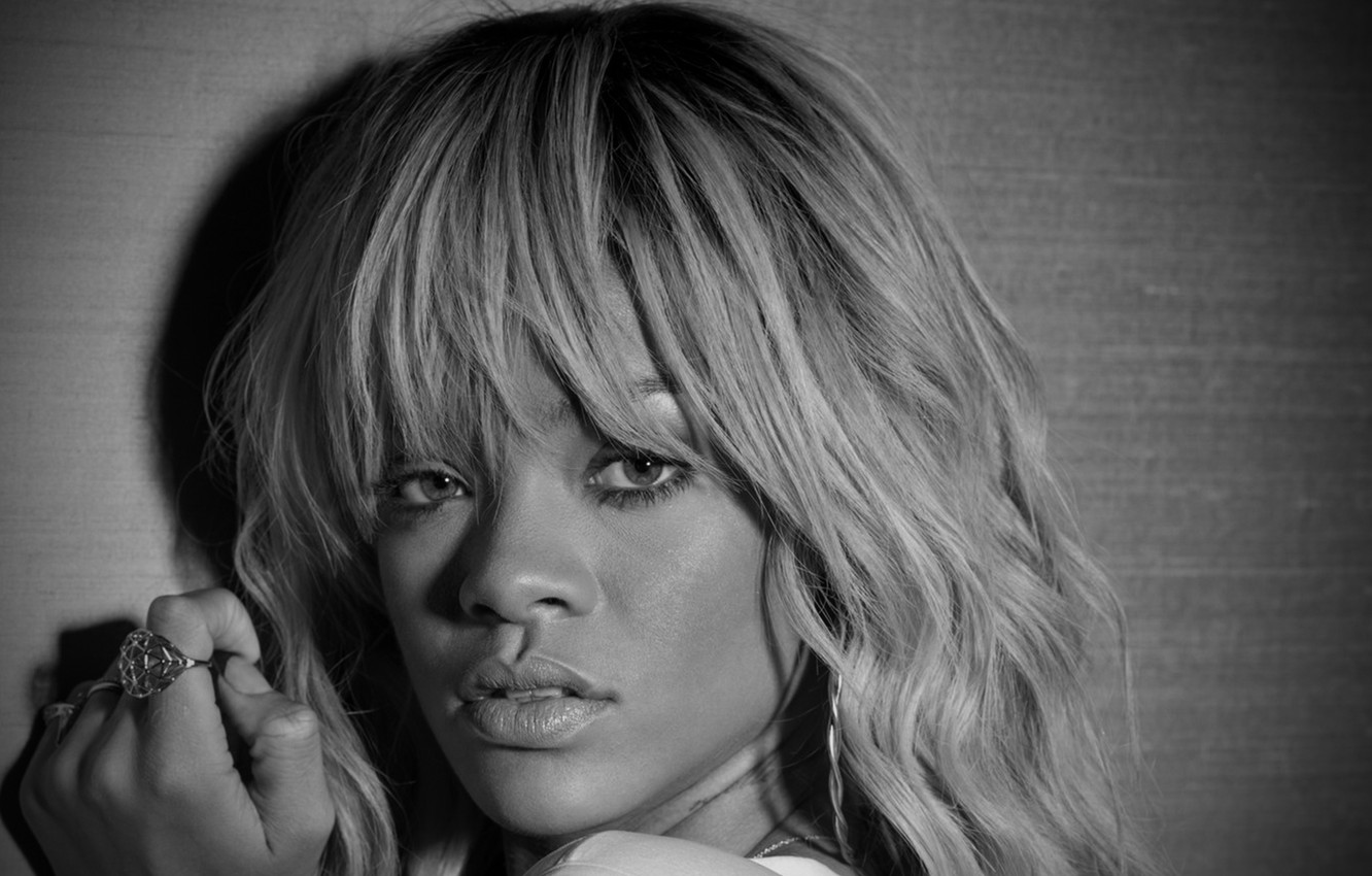 rihanna, face, singer Wallpapers