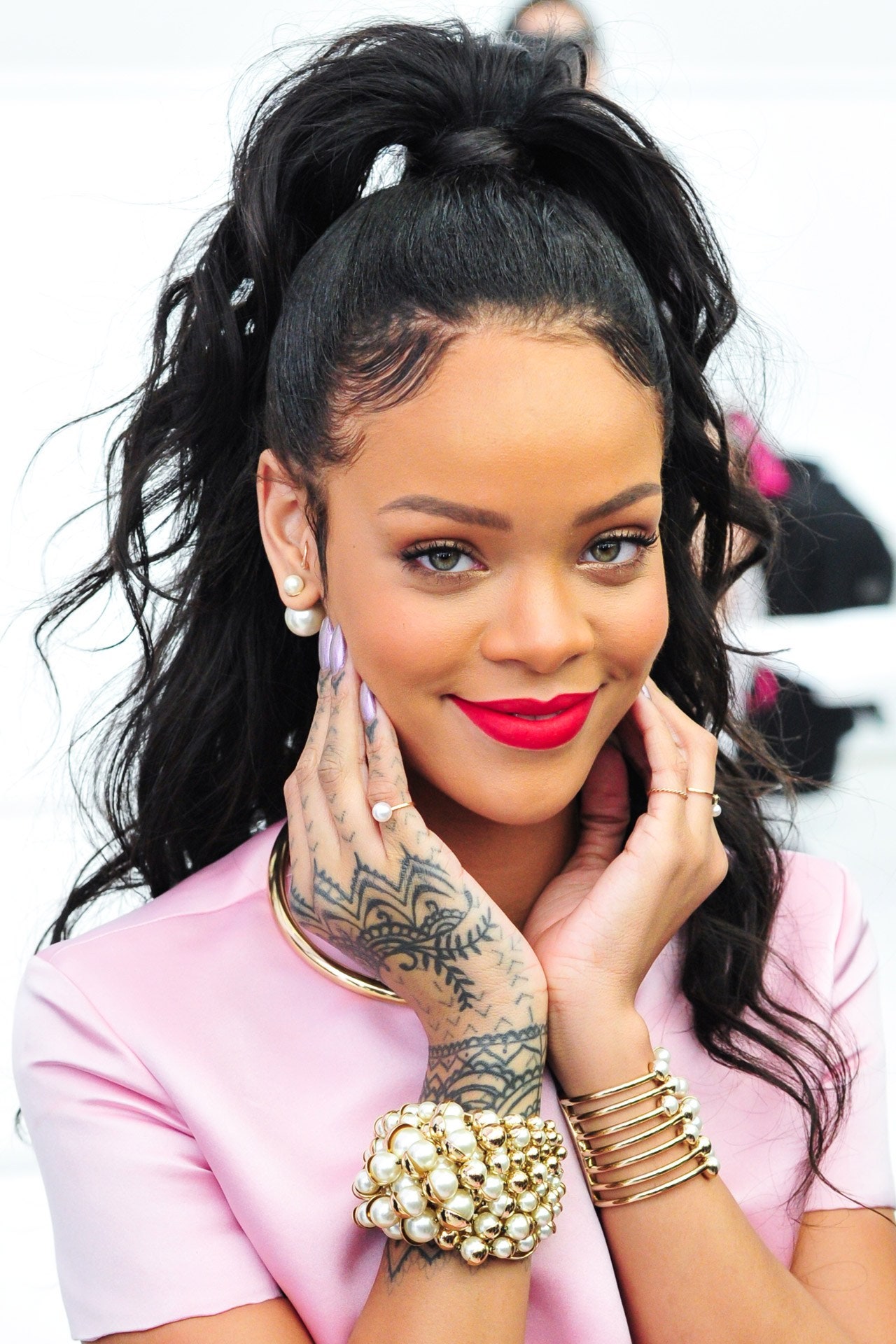 rihanna, face, singer Wallpapers