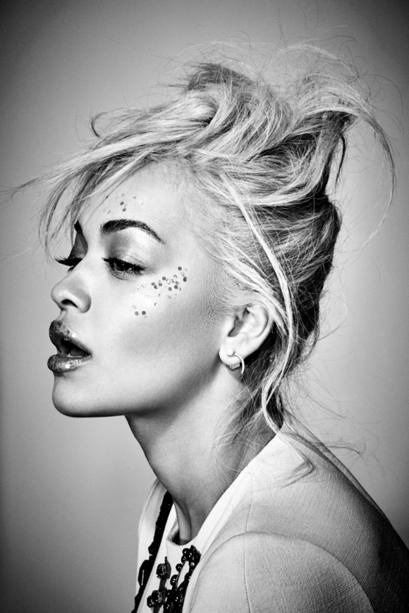 Rita Ora Monochrome Wallpapers