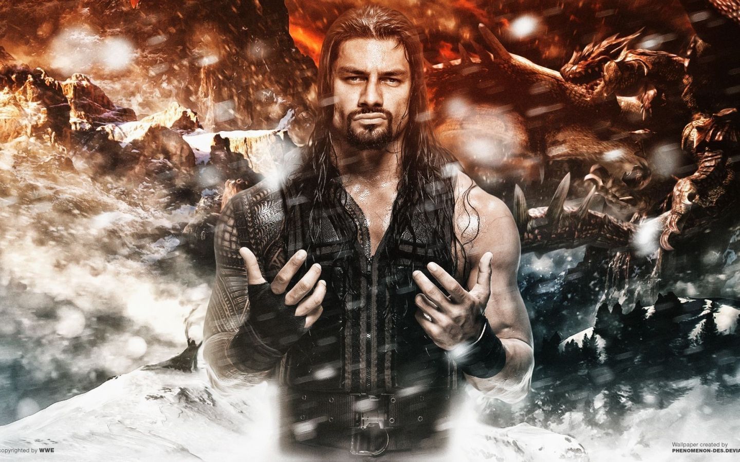 Roman Reigns WWE Champion Wallpapers