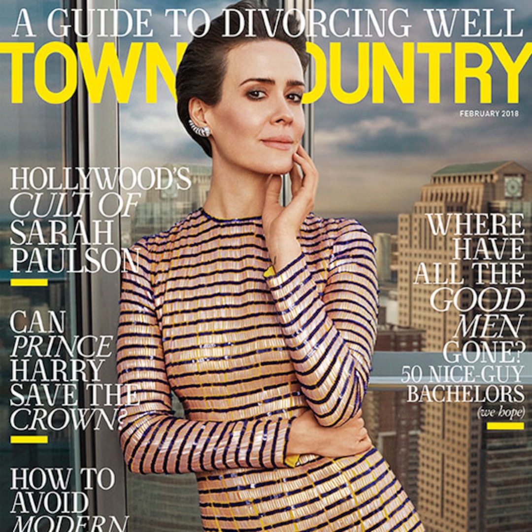 Sarah Paulson Town And Country 2018 Photoshoot Wallpapers