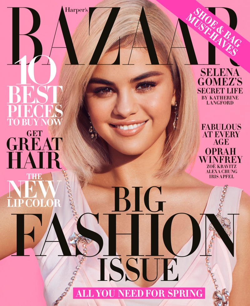 Selena Gomez Harpers Bazaar 2018 Wallpapers