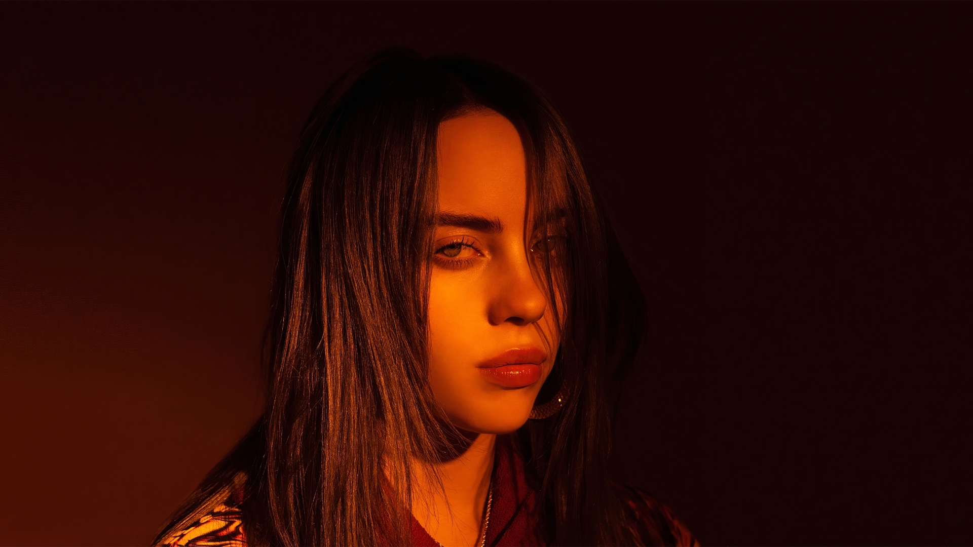 Singer Billie Eilish Face Wallpapers