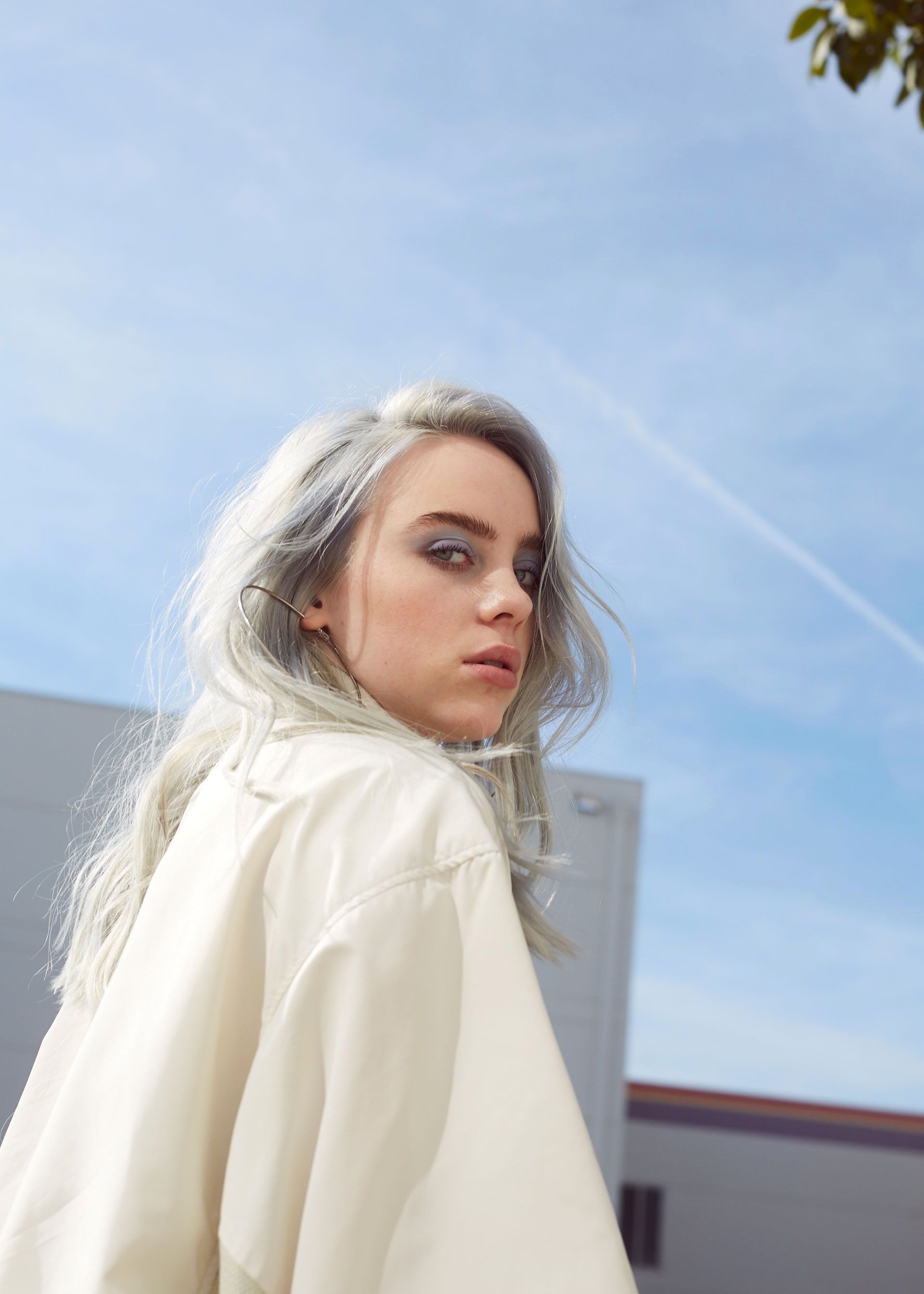 Singer Billie Eilish Face Wallpapers