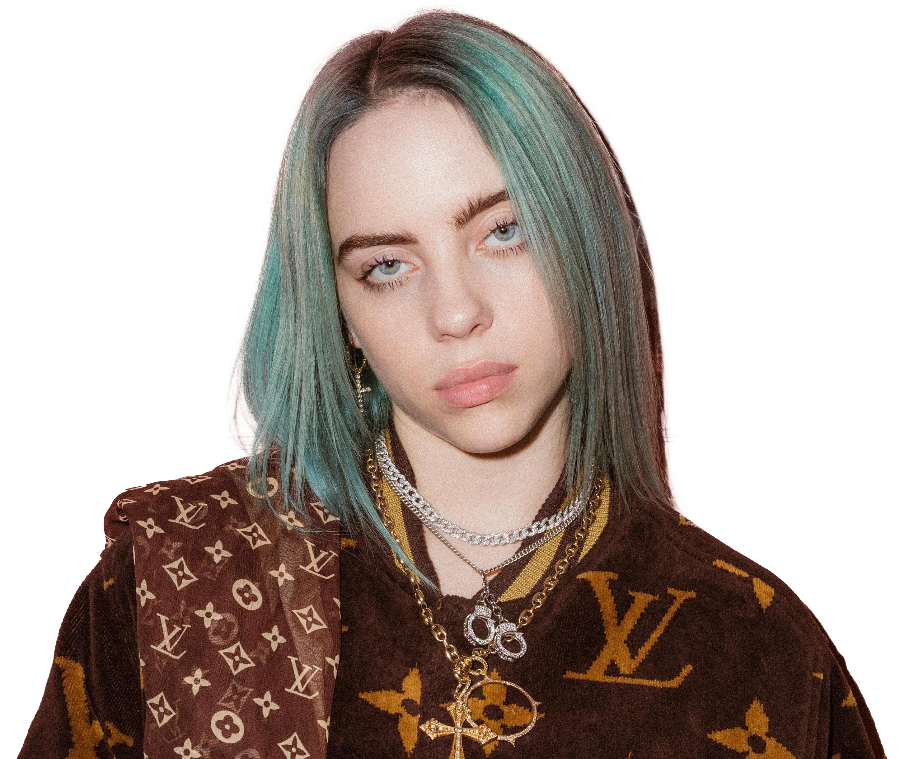 Singer Billie Eilish Face Wallpapers