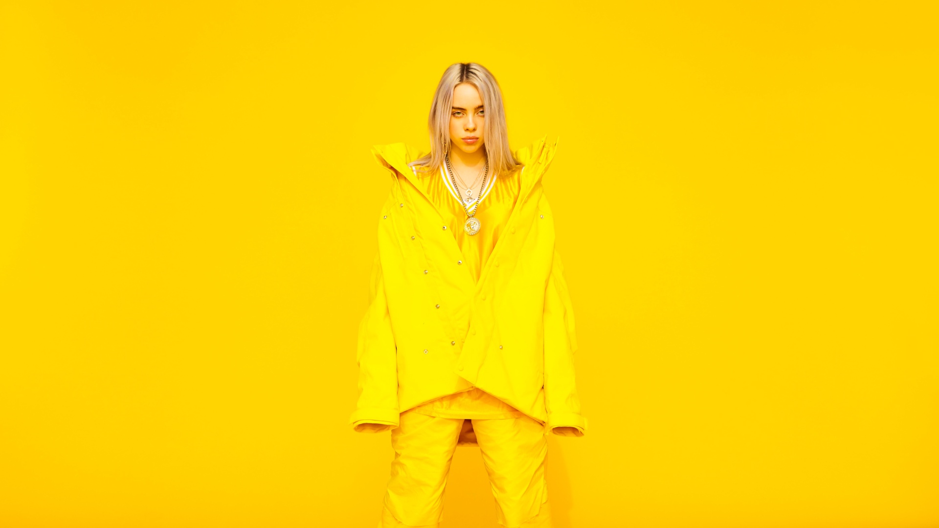 Singer Billie Eilish Face Wallpapers