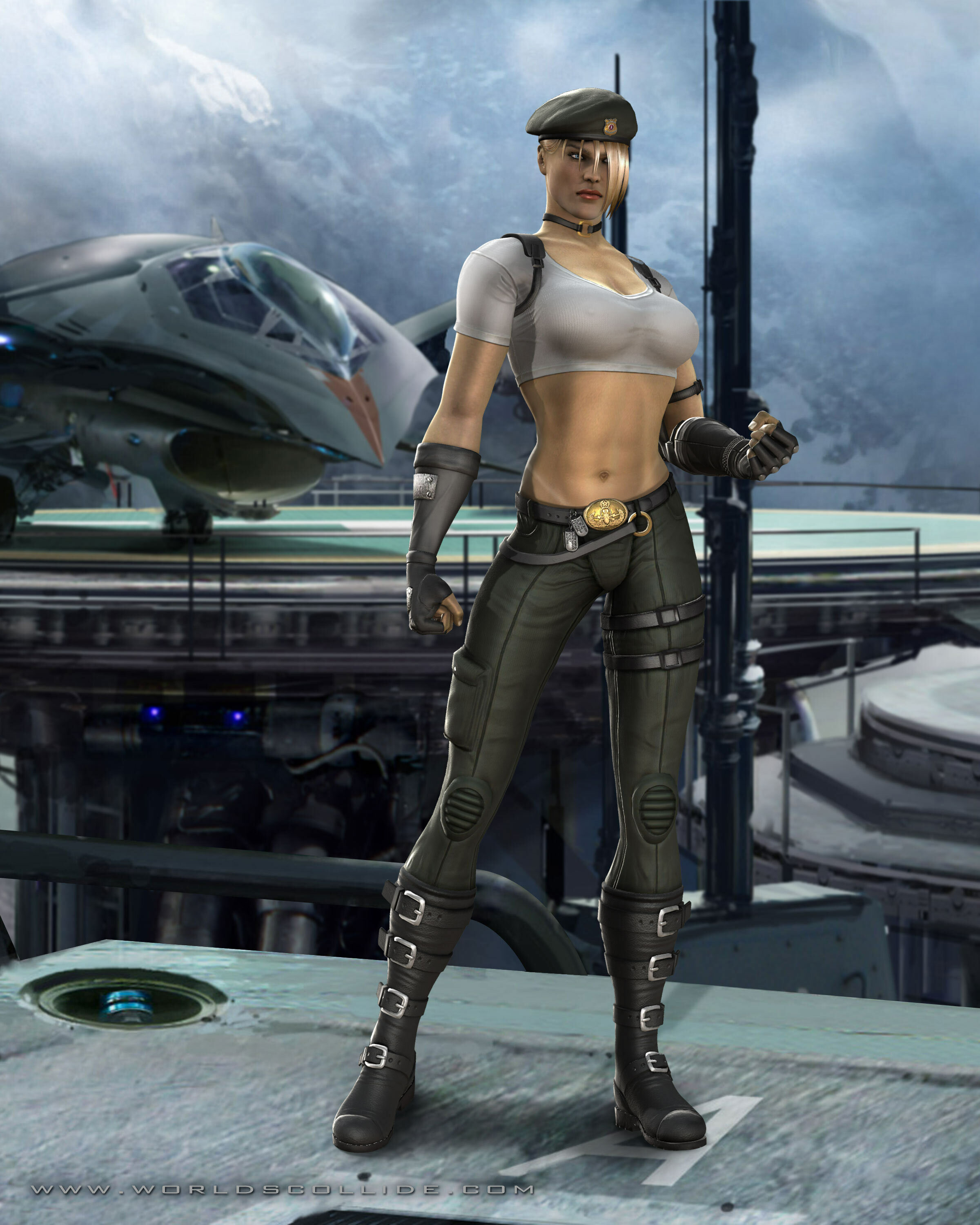 Sonya Blade Mortal Kombat Cosplay Wallpapers