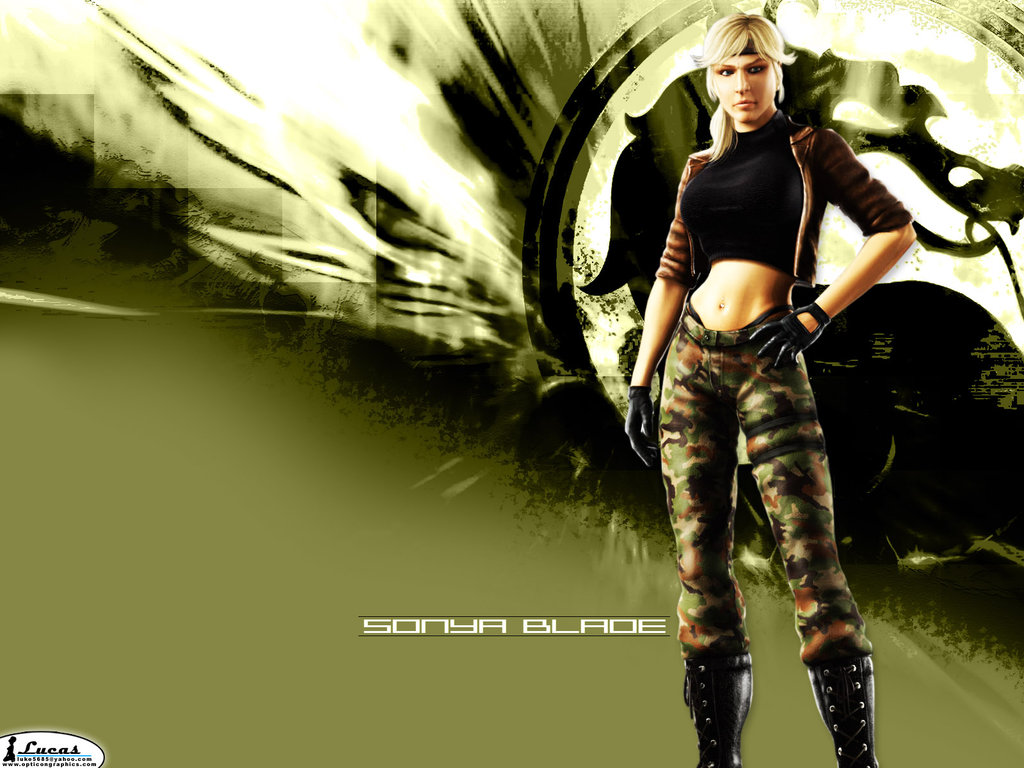 Sonya Blade Mortal Kombat Cosplay Wallpapers