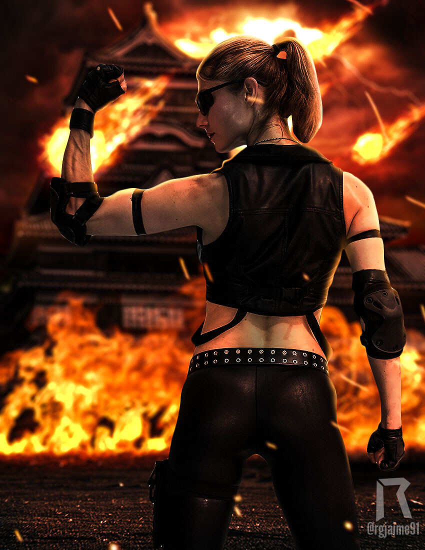 Sonya Blade Mortal Kombat Cosplay Wallpapers