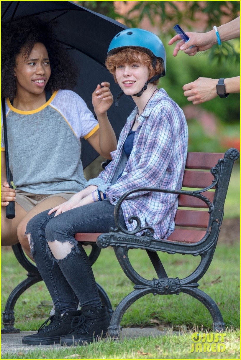 Sophia Lillis Candid Photoshoot Wallpapers