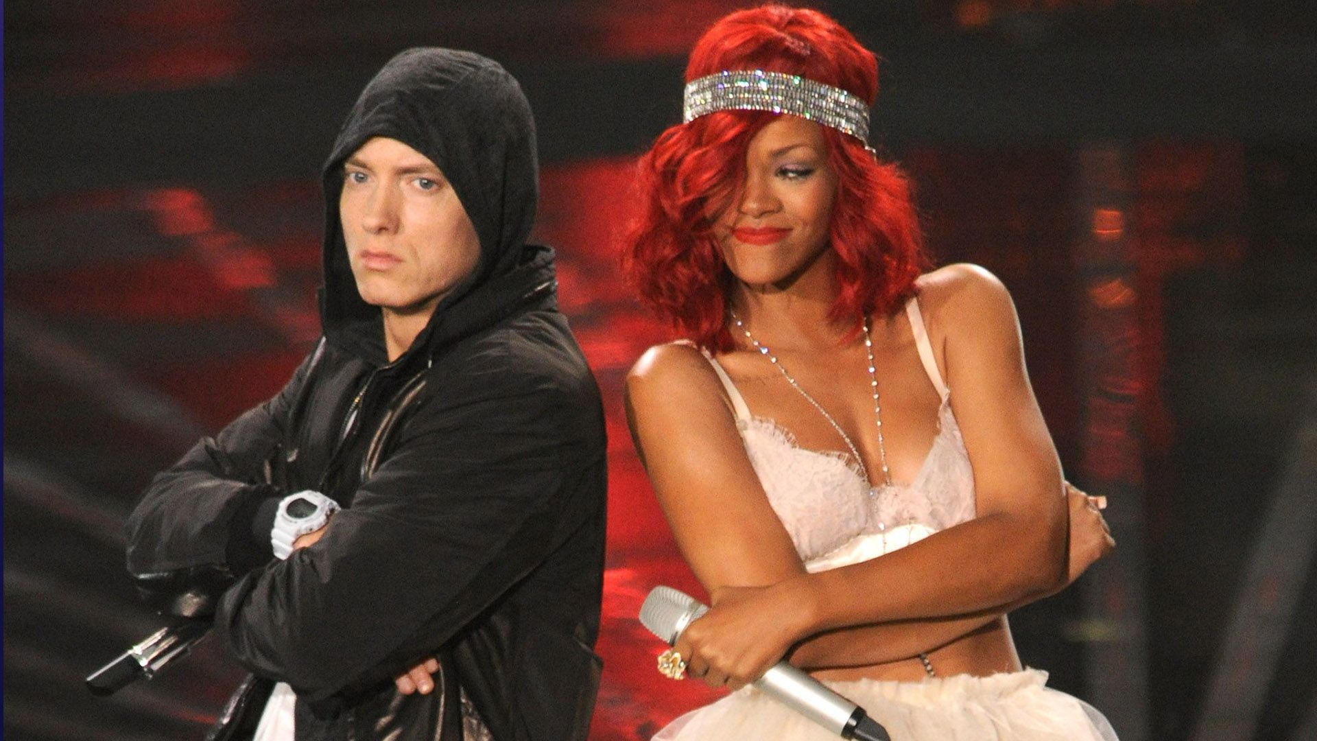 the monster, eminem, rihanna Wallpapers