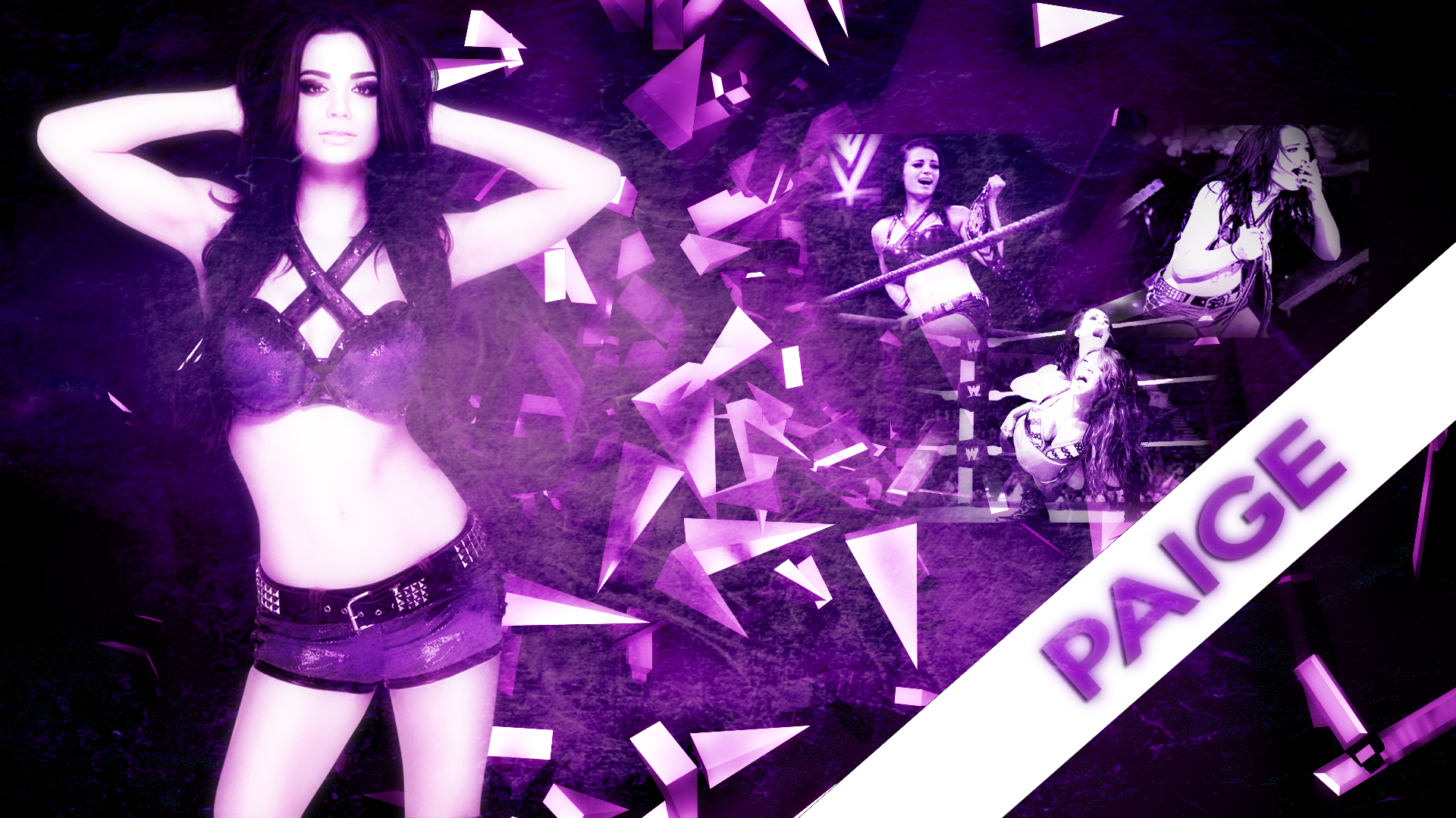 WWE Paige Sexy Photoshoot Wallpapers