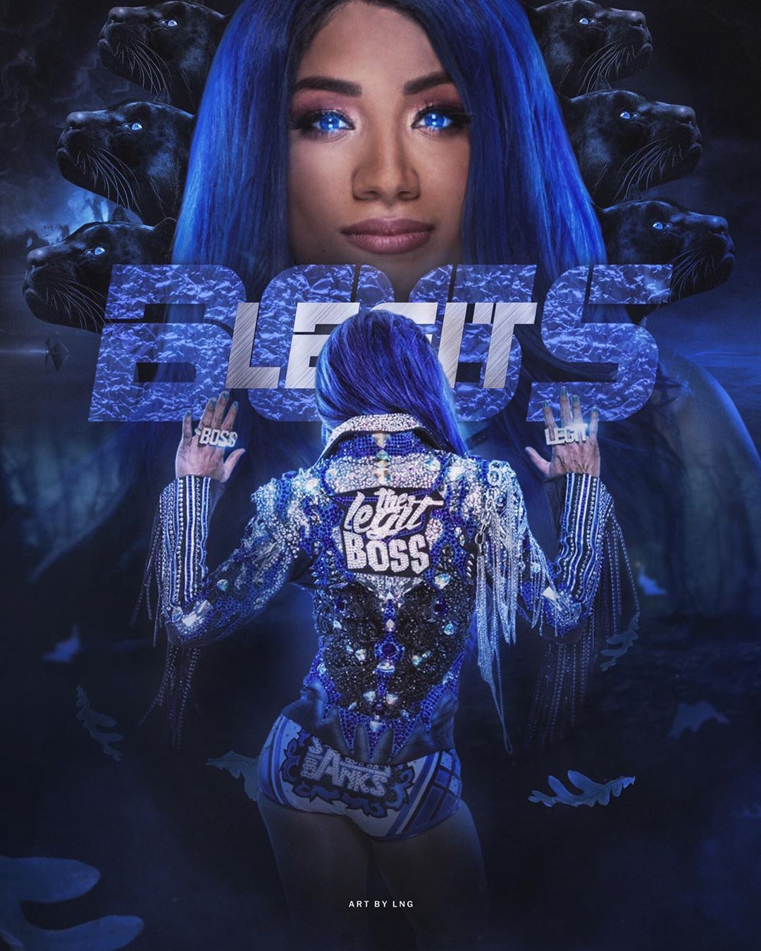 WWE Sasha Banks The BOSS Wallpapers