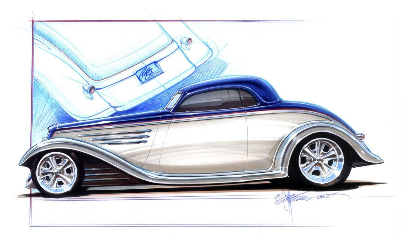 1933 Ford Coupe Wallpapers