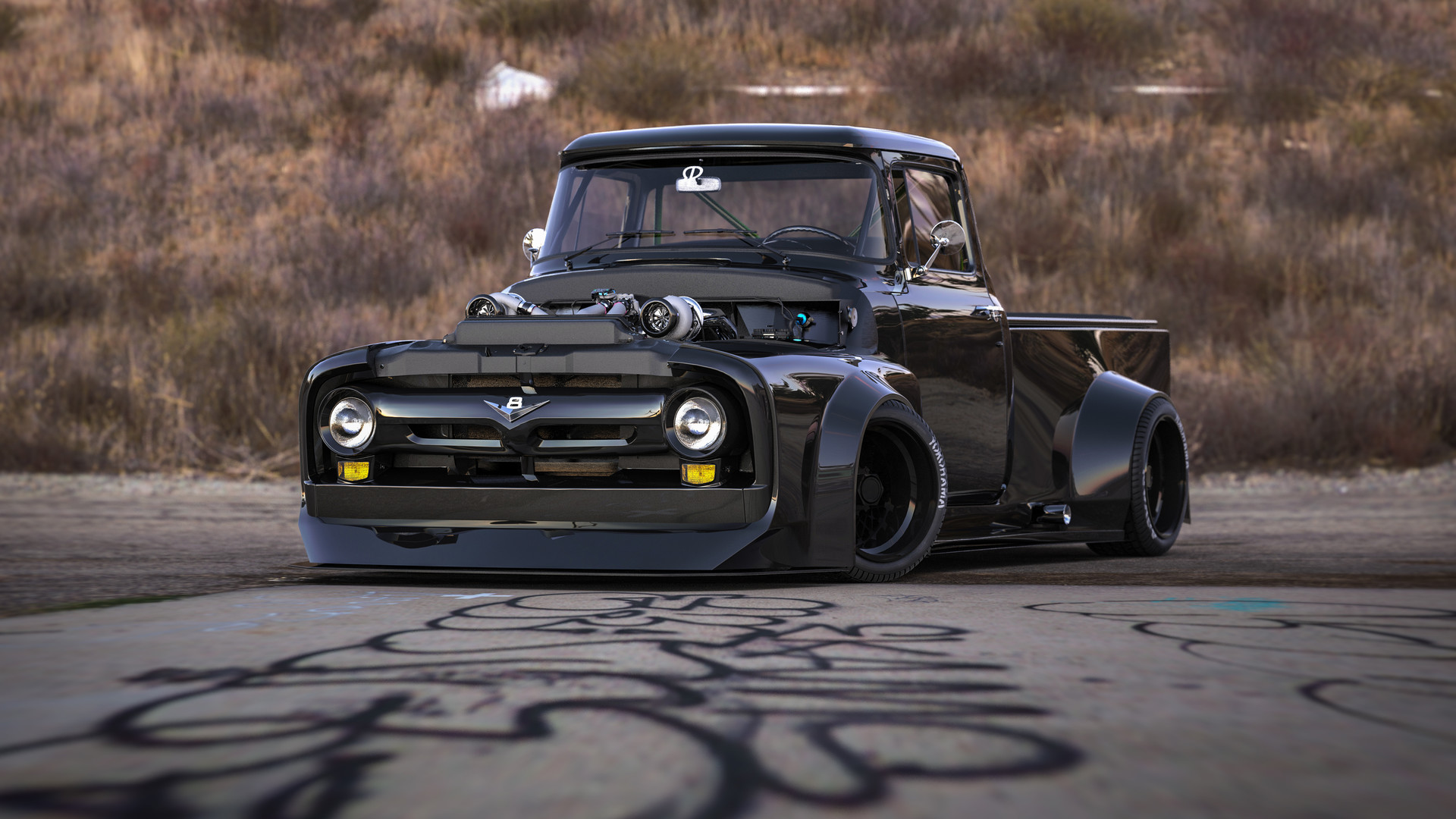 1956 Ford F-100 Wallpapers