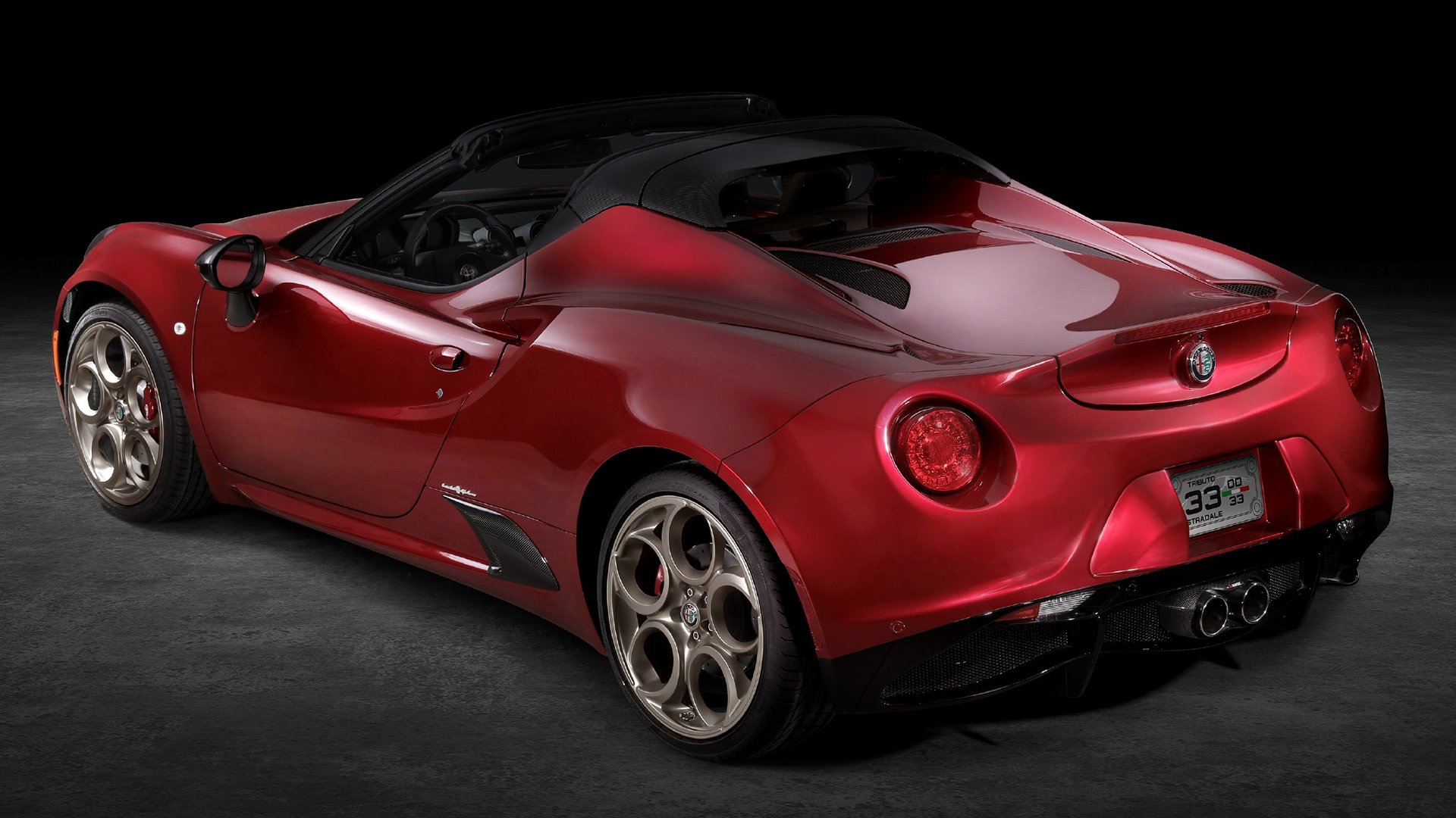 Alfa Romeo 4C Spider 33 Stradale Tributo Wallpapers