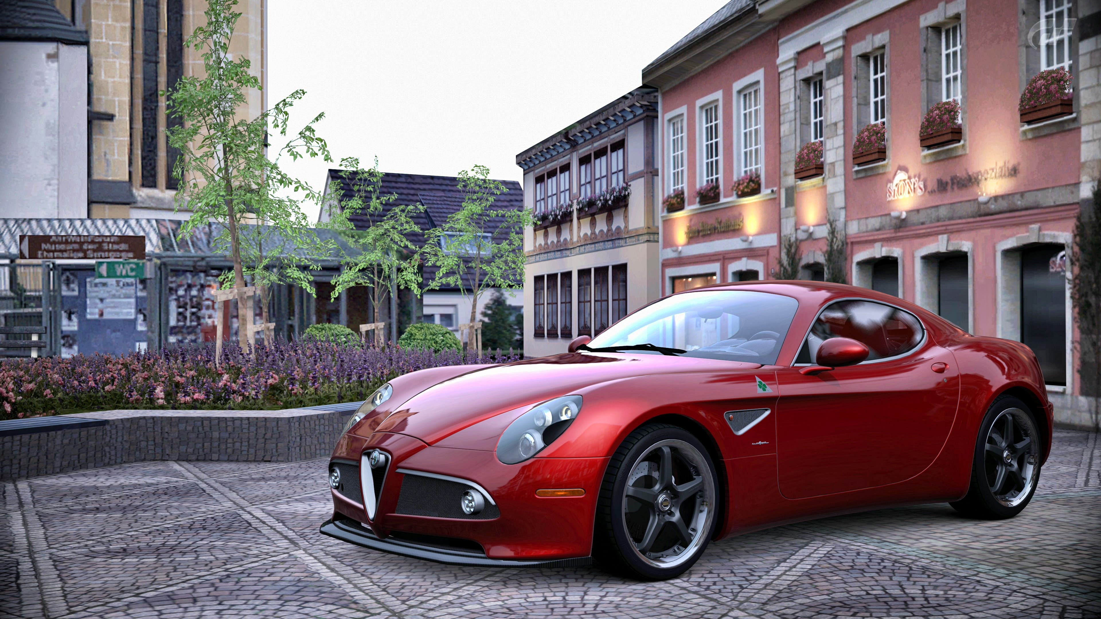 Alfa Romeo 8C Competizione Wallpapers