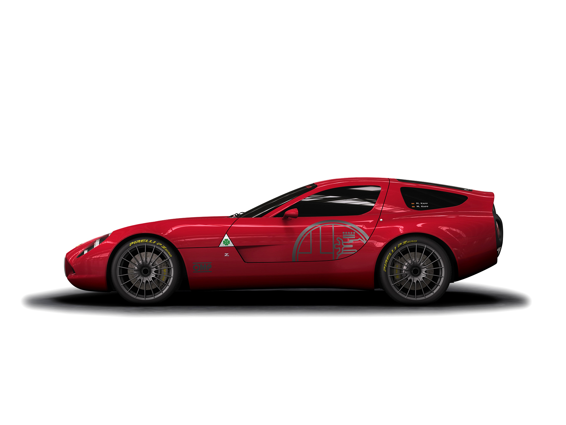 Alfa Romeo Zagato Tz3 Wallpapers