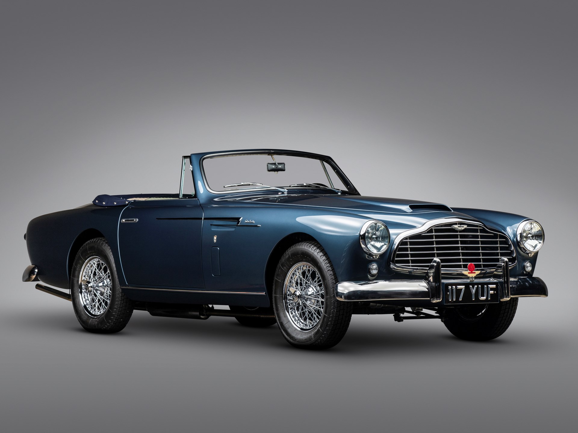 Aston Martin Db2 Blue Sport Car Wallpapers