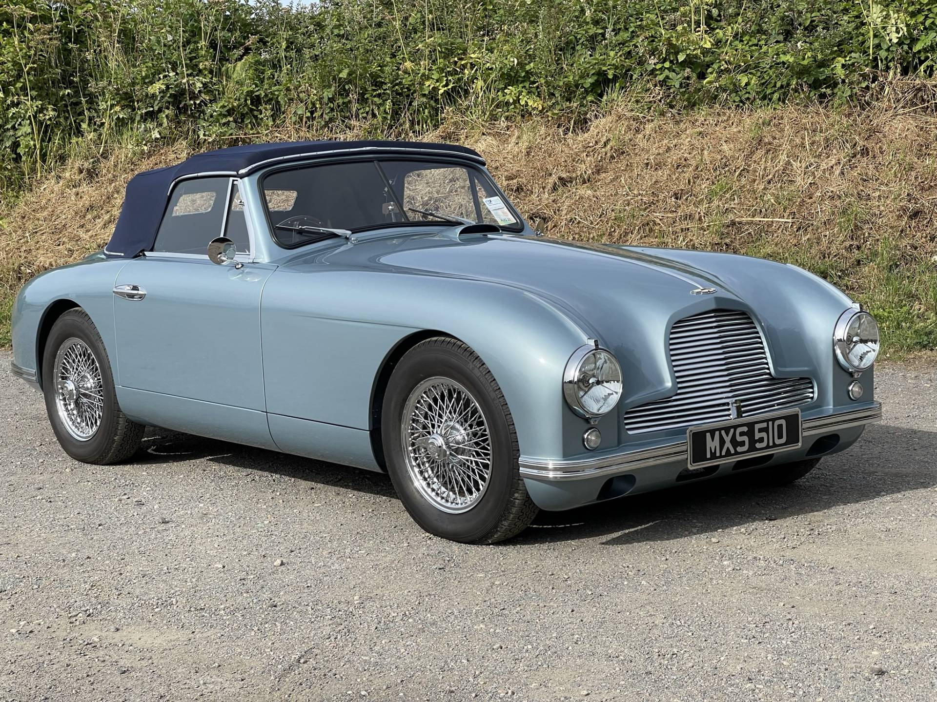 Aston Martin Db2 Blue Sport Car Wallpapers