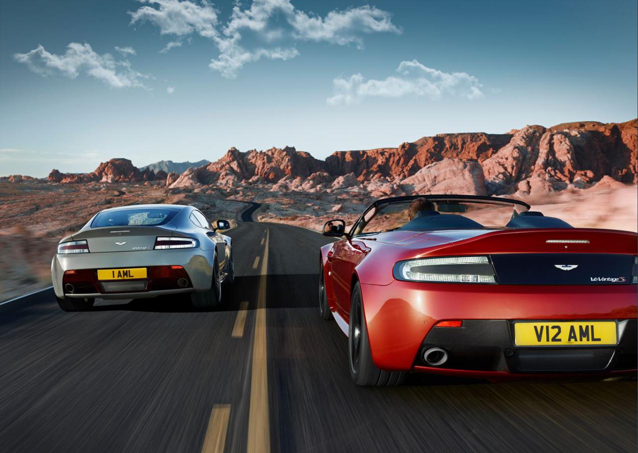 Aston Martin V8 Vantage S Roadster Wallpapers