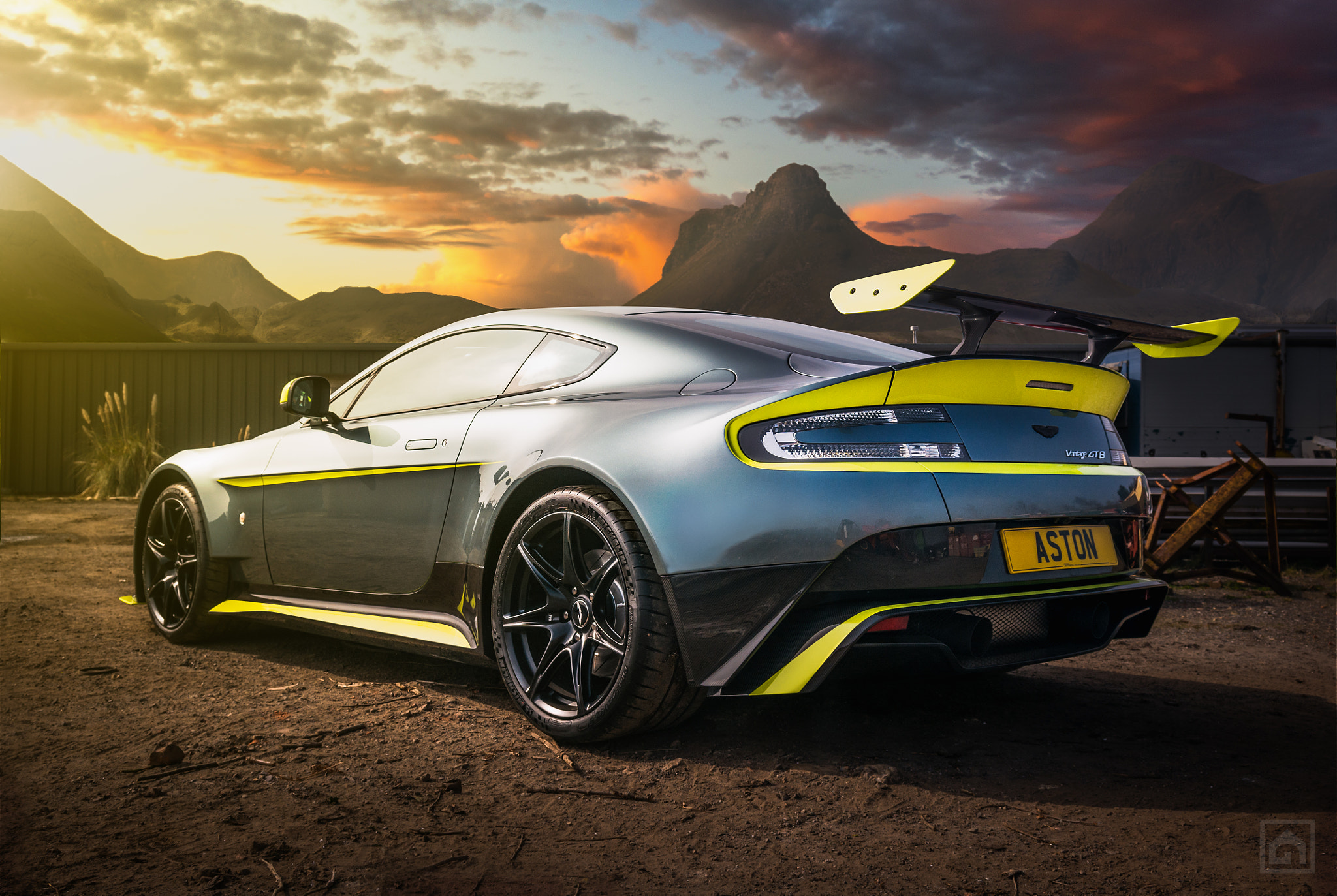 Aston Martin Vantage Gt8 Wallpapers