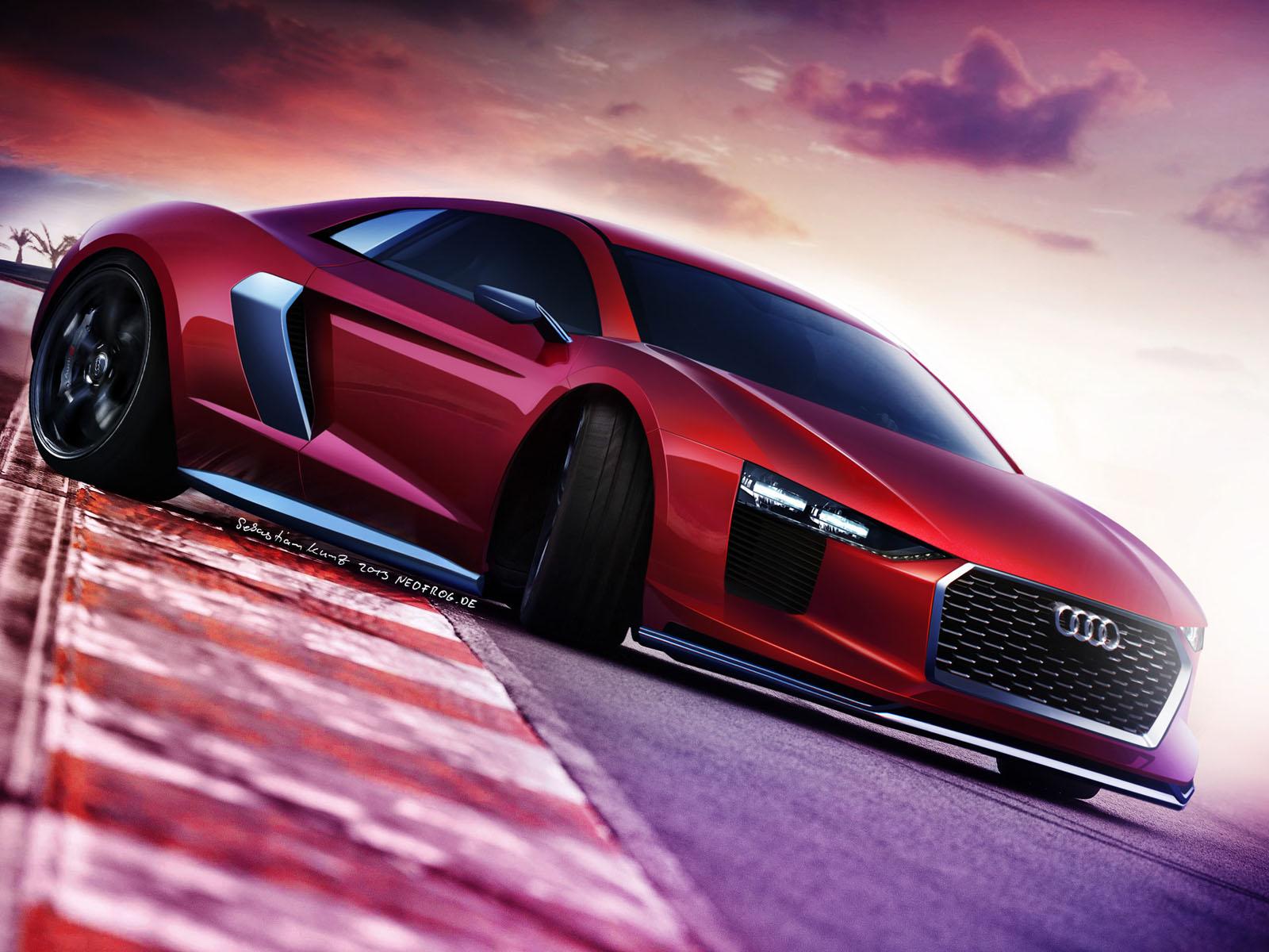 Audi 2017 Abt R8 Wallpapers