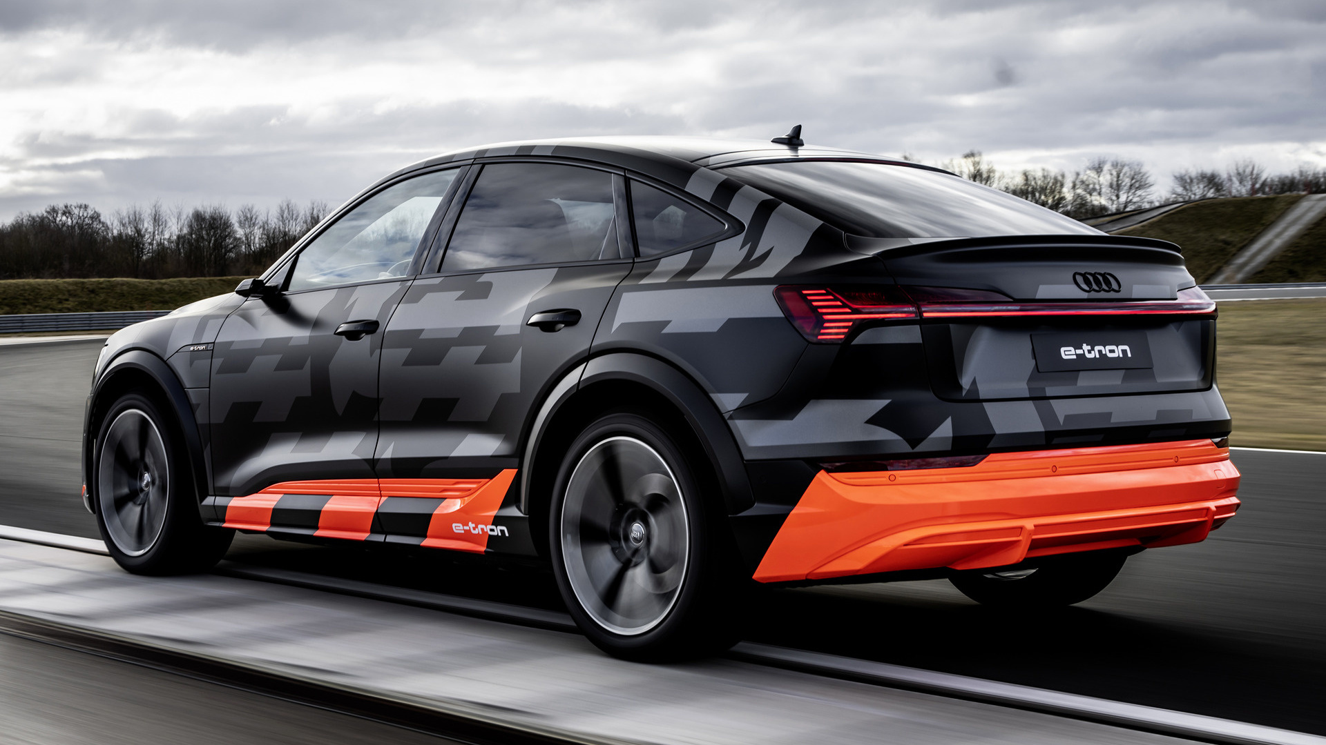 Audi E-Tron S Sportback Prototype Wallpapers