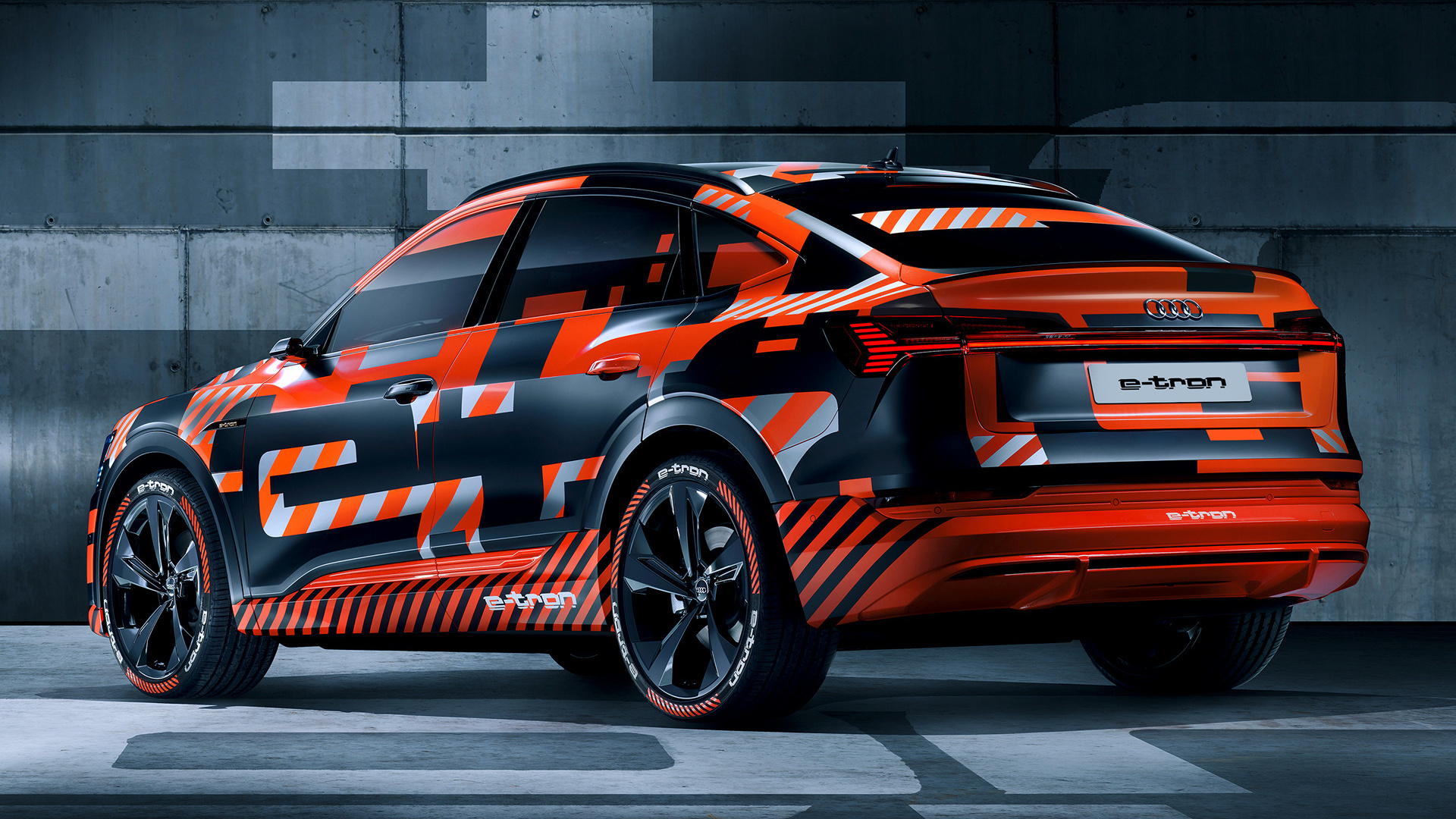 Audi E-Tron Sportback Prototype Wallpapers