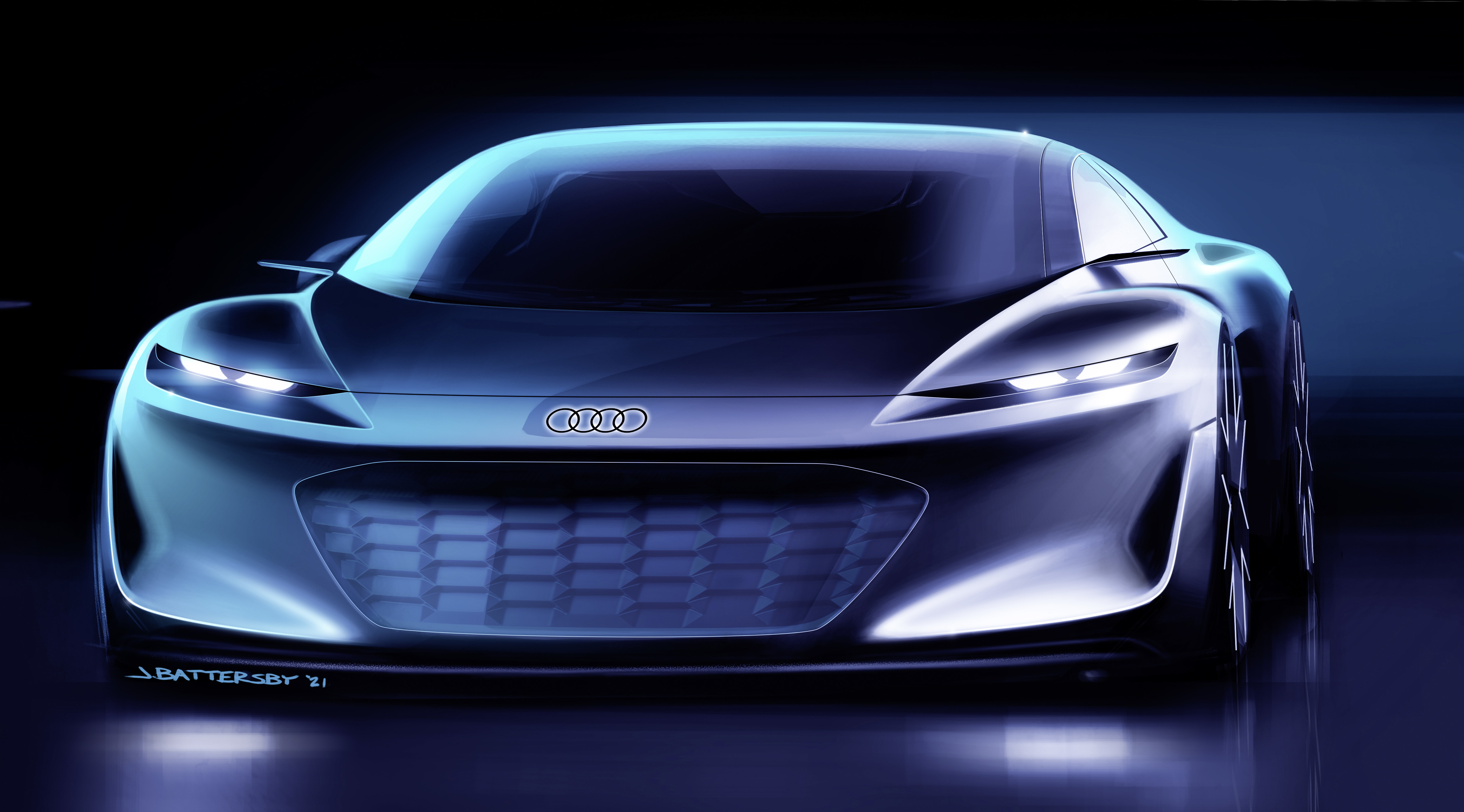 Audi Grandsphere Concept 4K Wallpapers