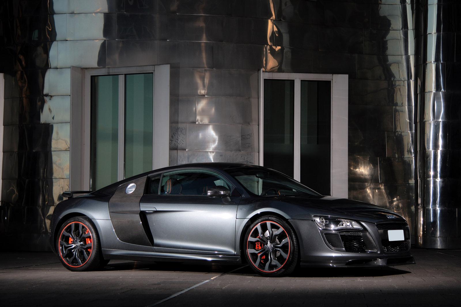 Audi R8 Matte Blue Wallpapers