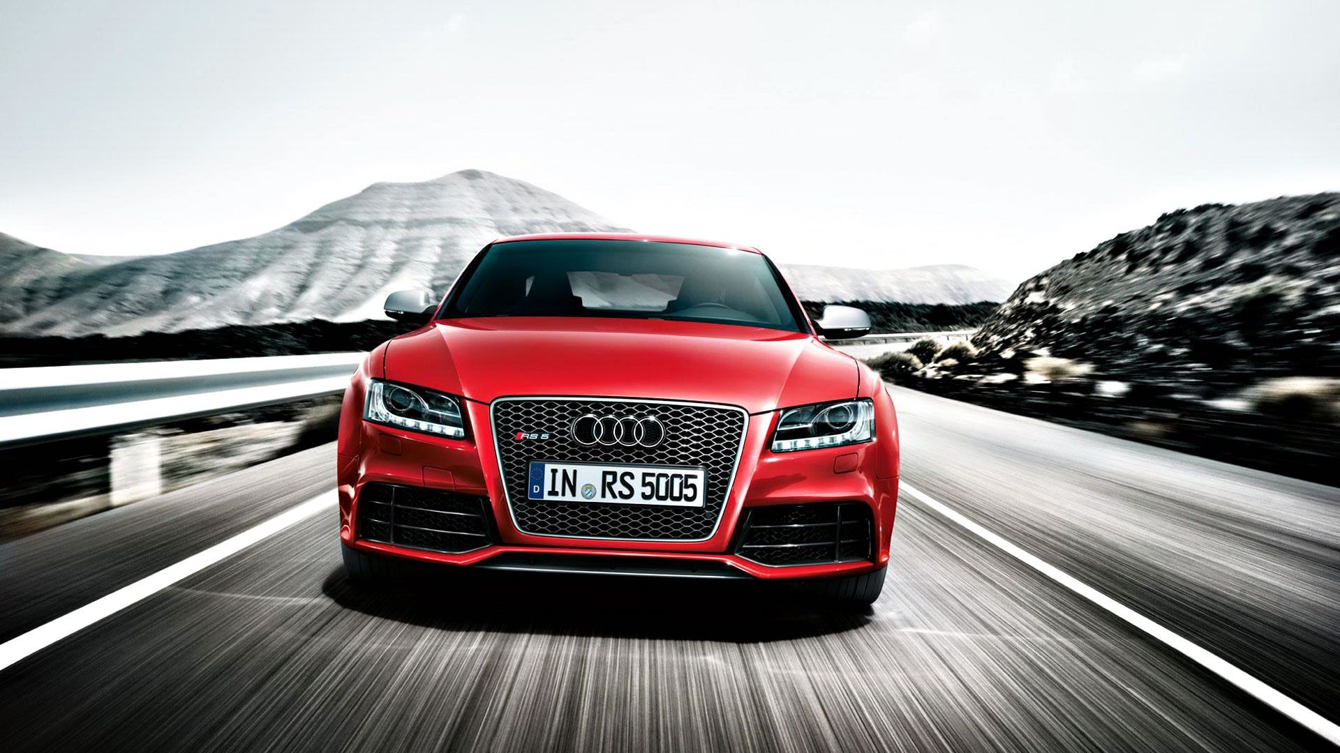 Audi Red Colour Wallpapers