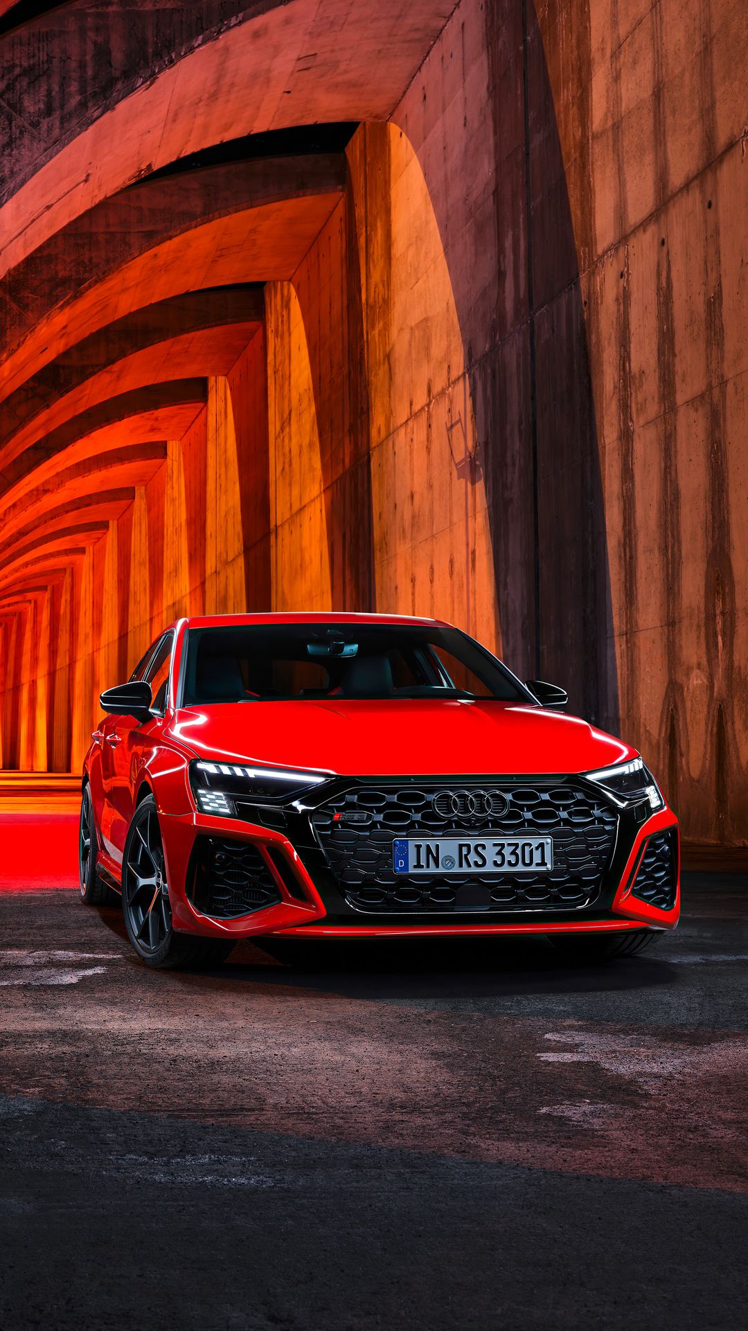 Audi Red Colour Wallpapers