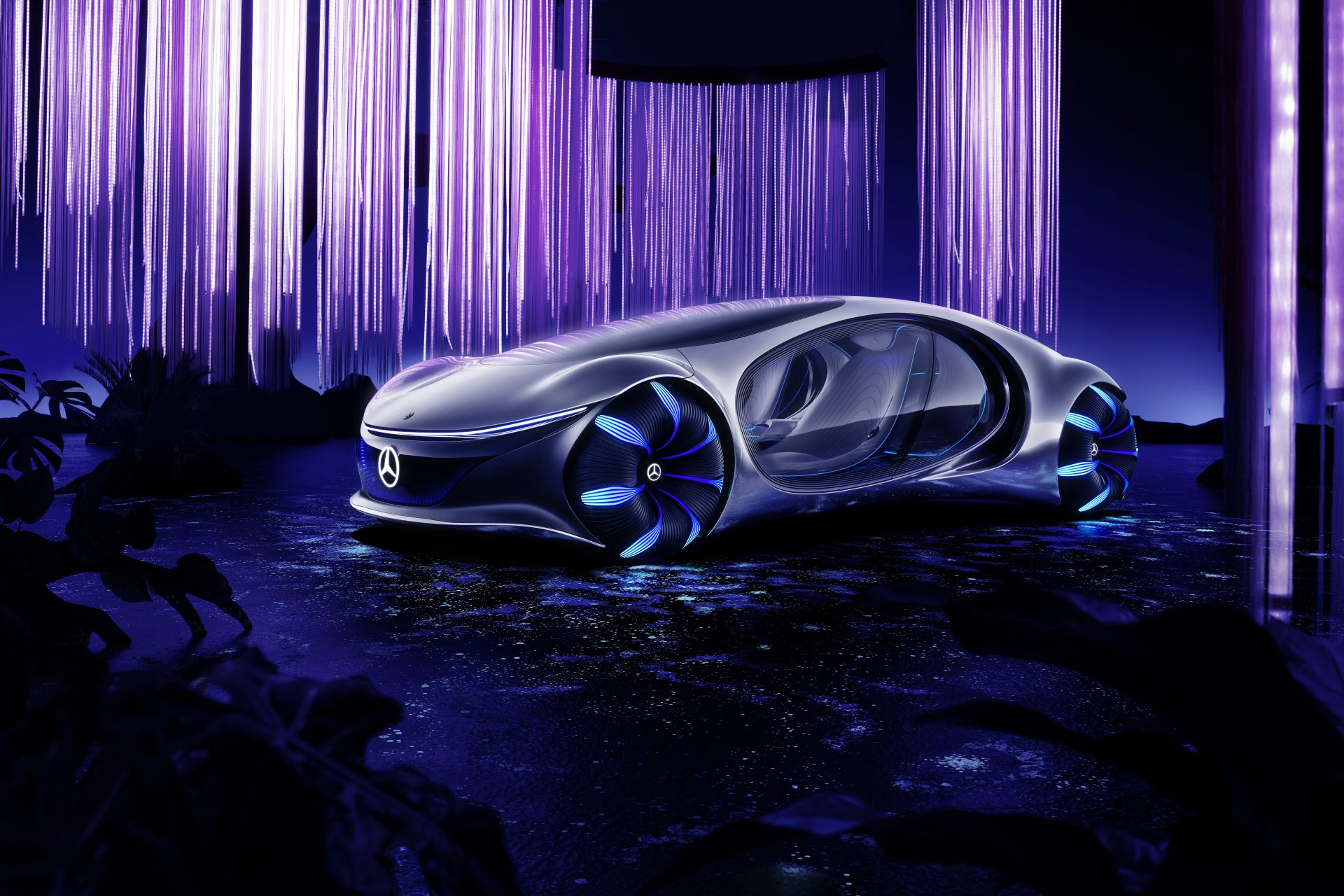 Avatar Mercedes Benz Vision 8K Wallpapers