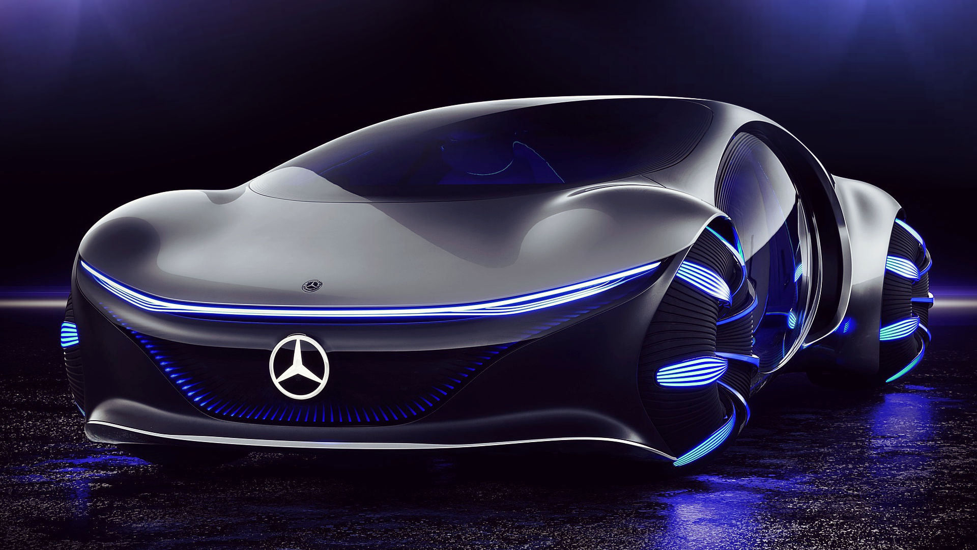 Avatar Mercedes Benz Vision 8K Wallpapers