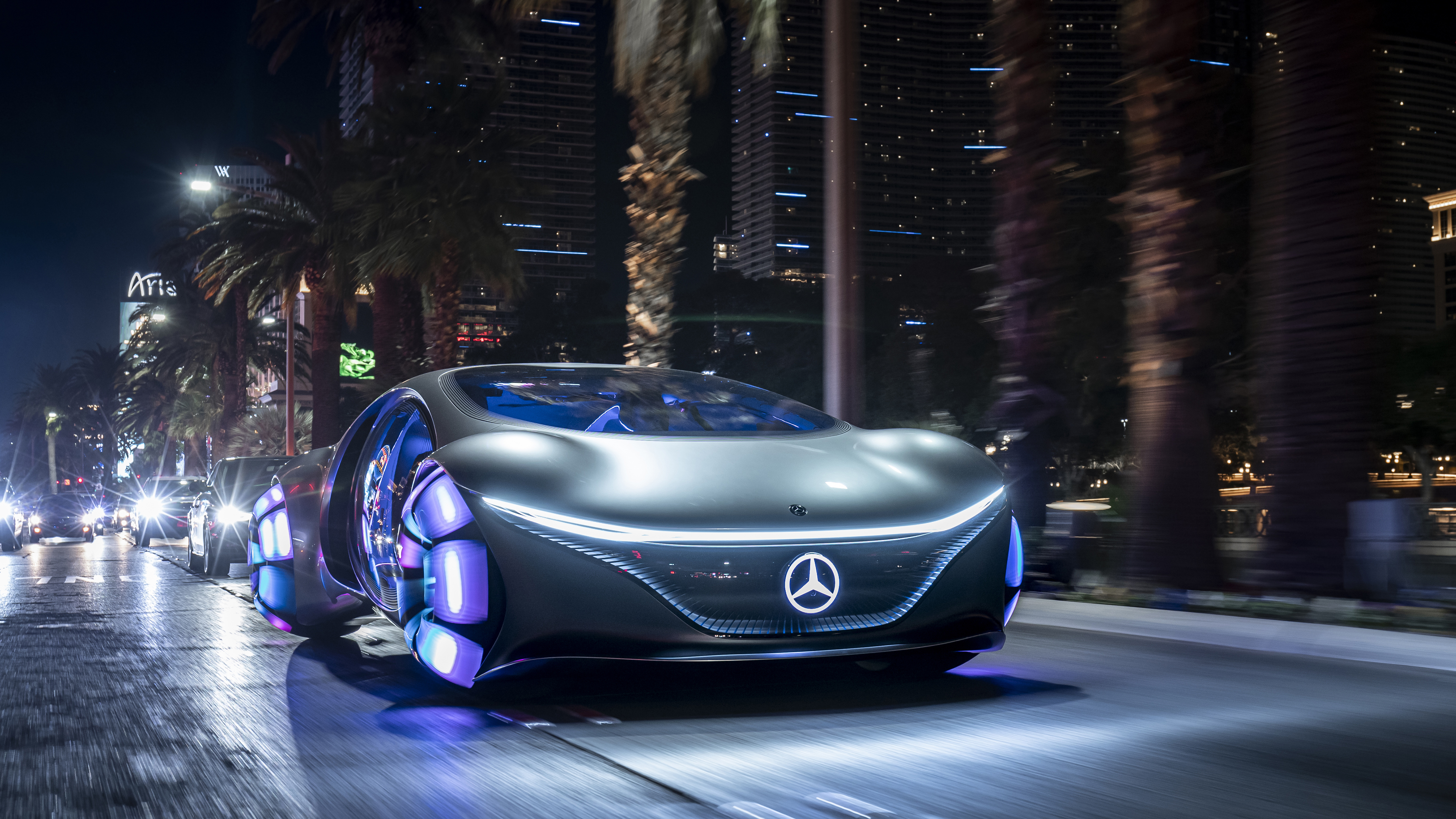 Avatar Mercedes Benz Vision 8K Wallpapers