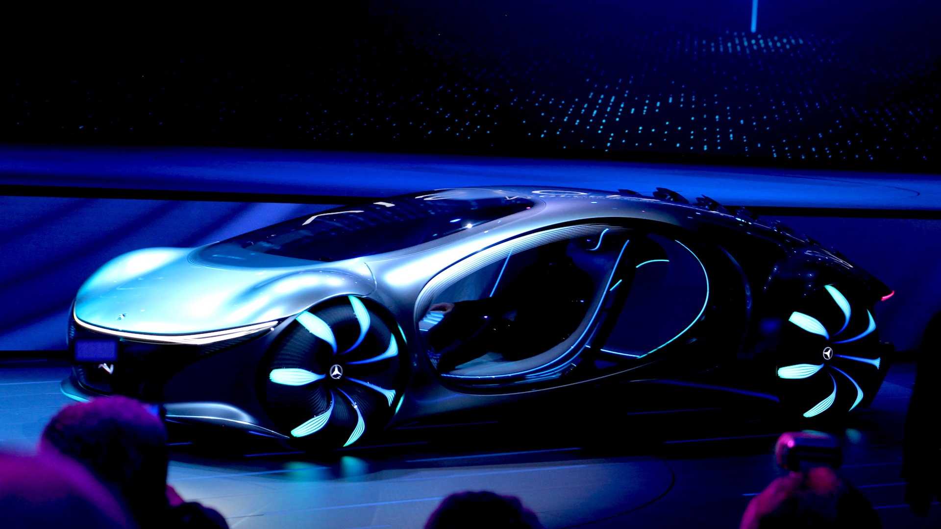 Avatar Mercedes Benz Vision 8K Wallpapers