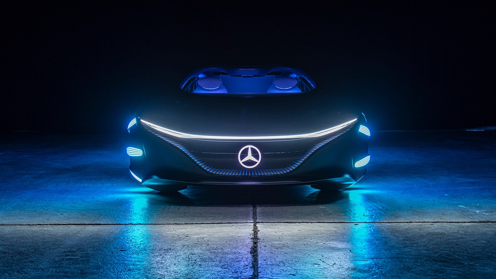 Avatar Mercedes Benz Vision 8K Wallpapers