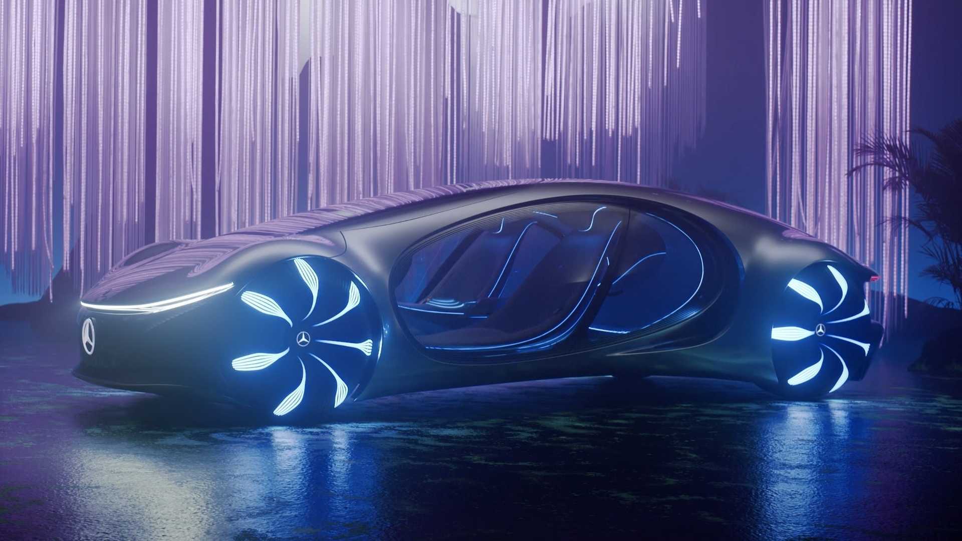 Avatar Mercedes Benz Vision 8K Wallpapers