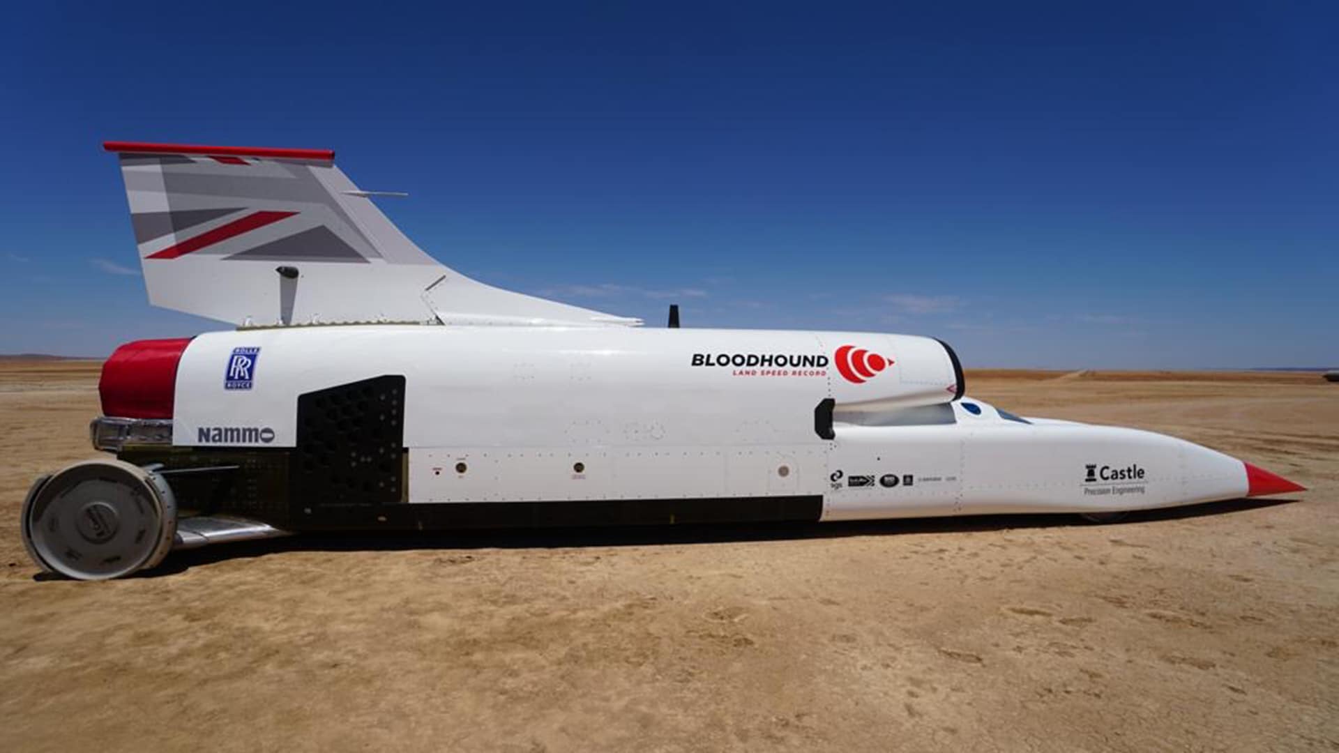 Сверхзвуковой автомобиль Bloodhound SSC