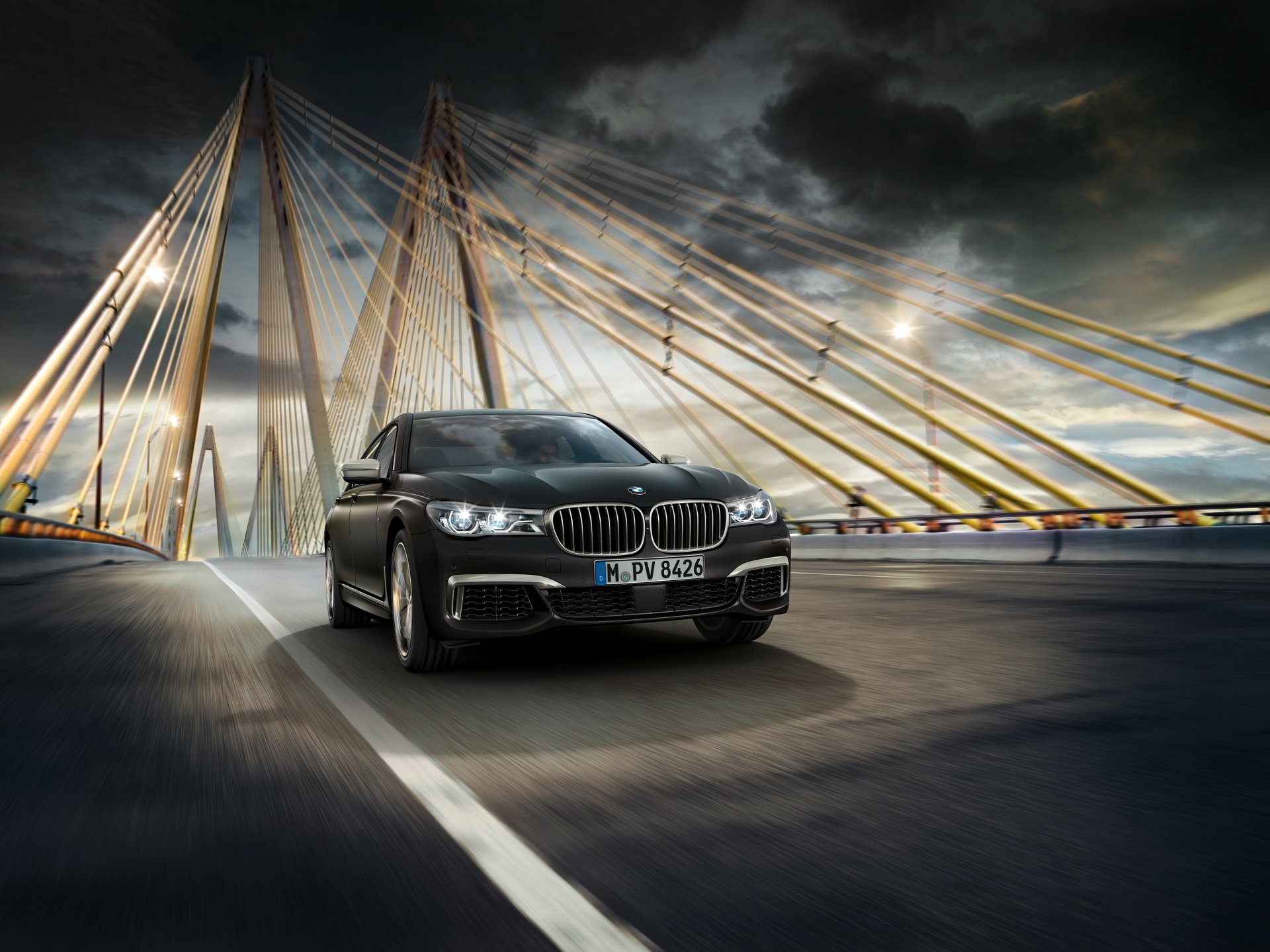 Bmw 750I Black Ice Edition 2017 Wallpapers