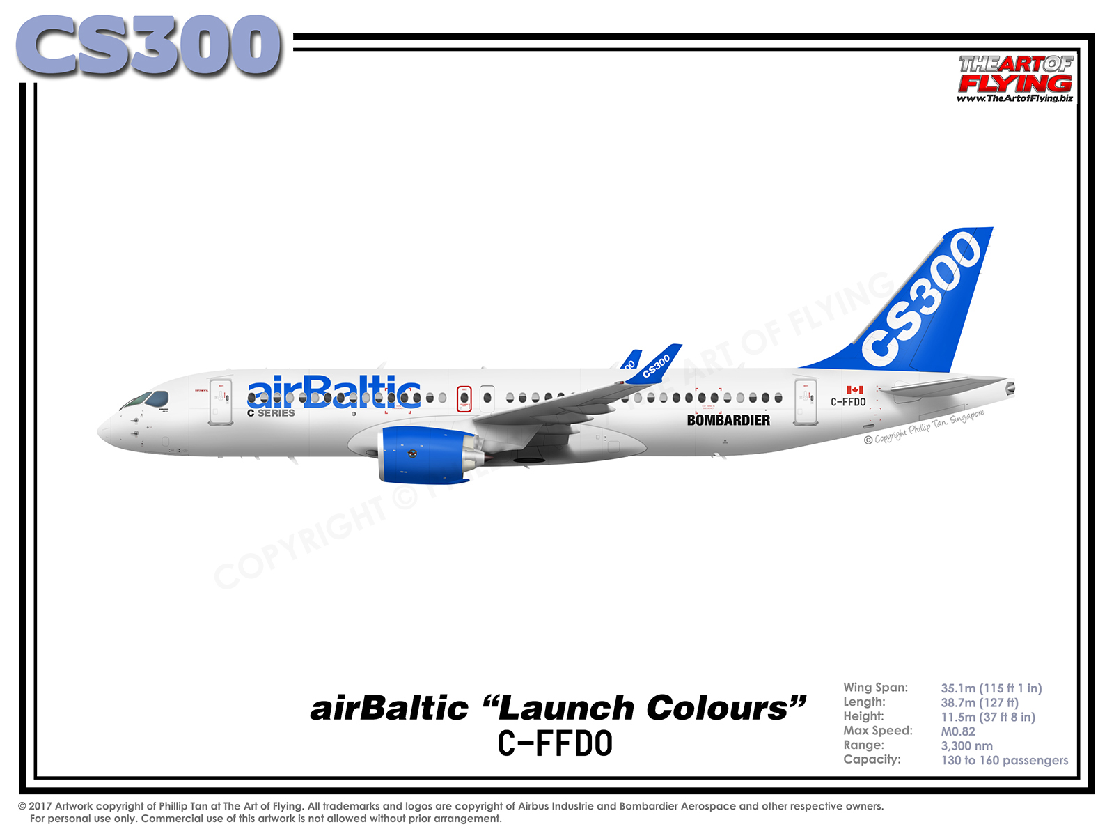 Bombardier Cs300 Wallpapers