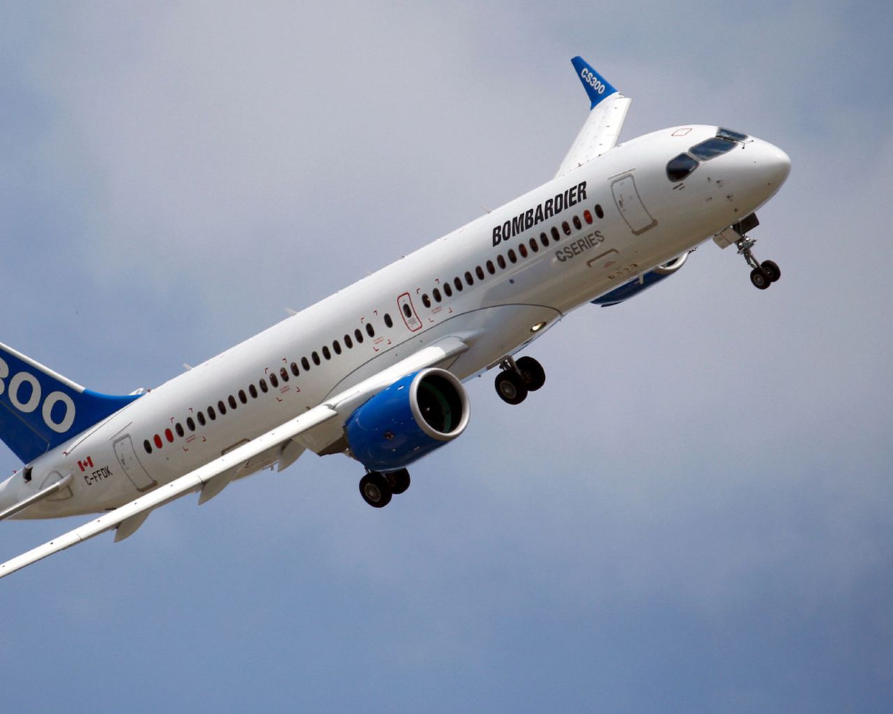 Bombardier Cs300 Wallpapers