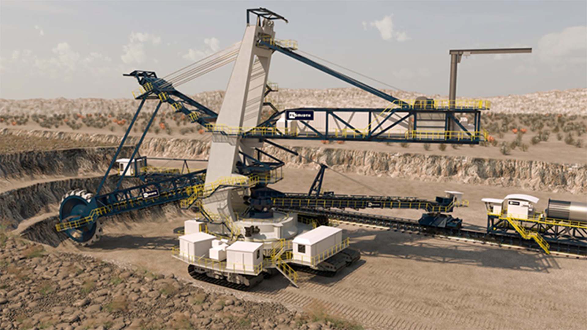 Bucket Wheel Excavator Wallpapers