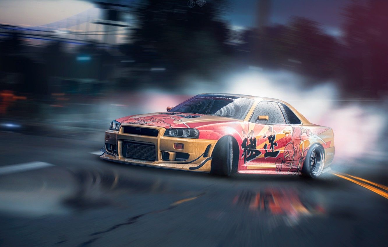 Car For Pc Nissan Skyline Drift Wallpapers