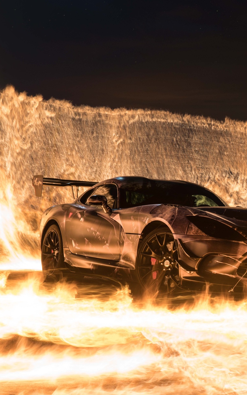 Car On Fire Wallpapers